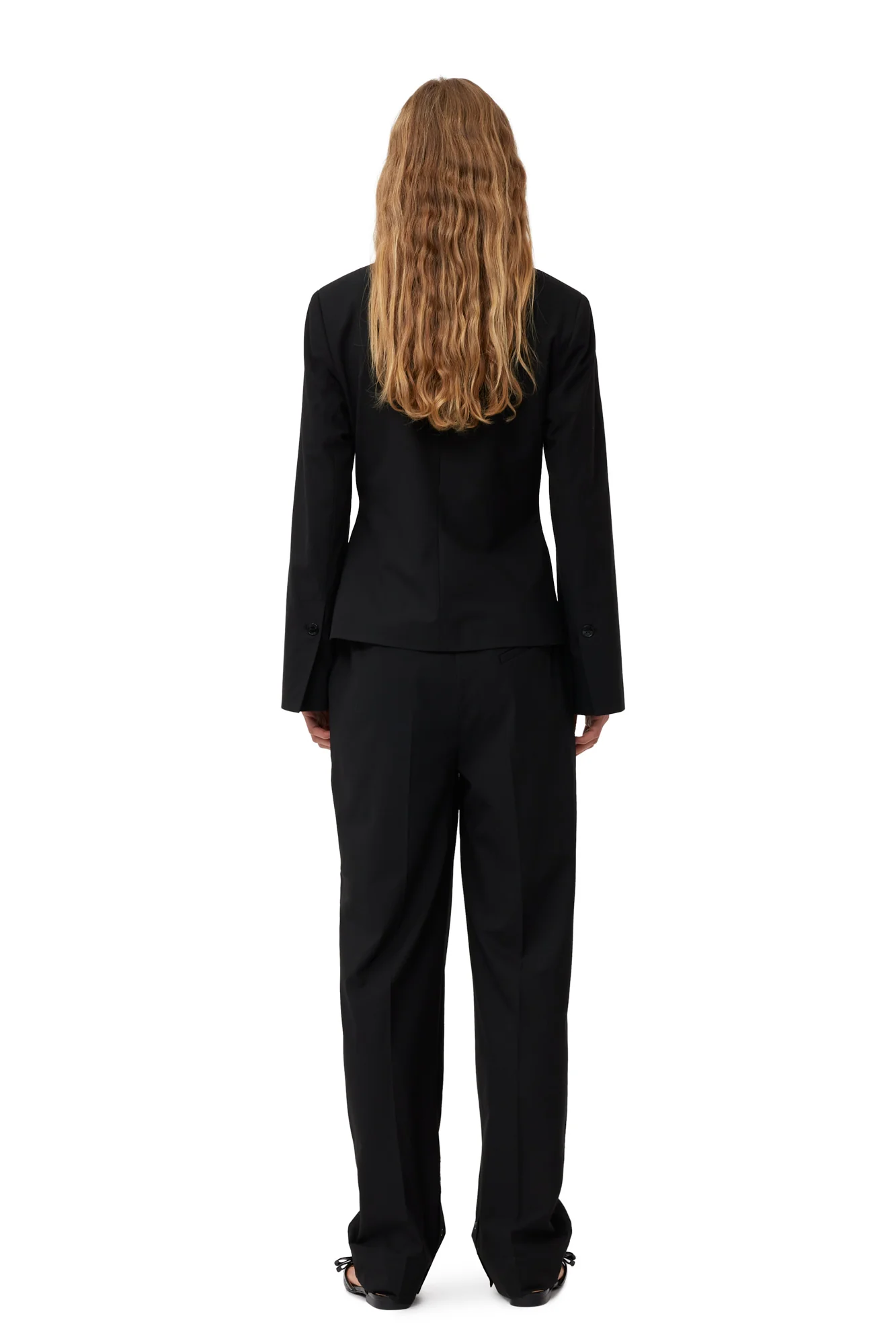 Double Breasted Blazer | Black - Image 4