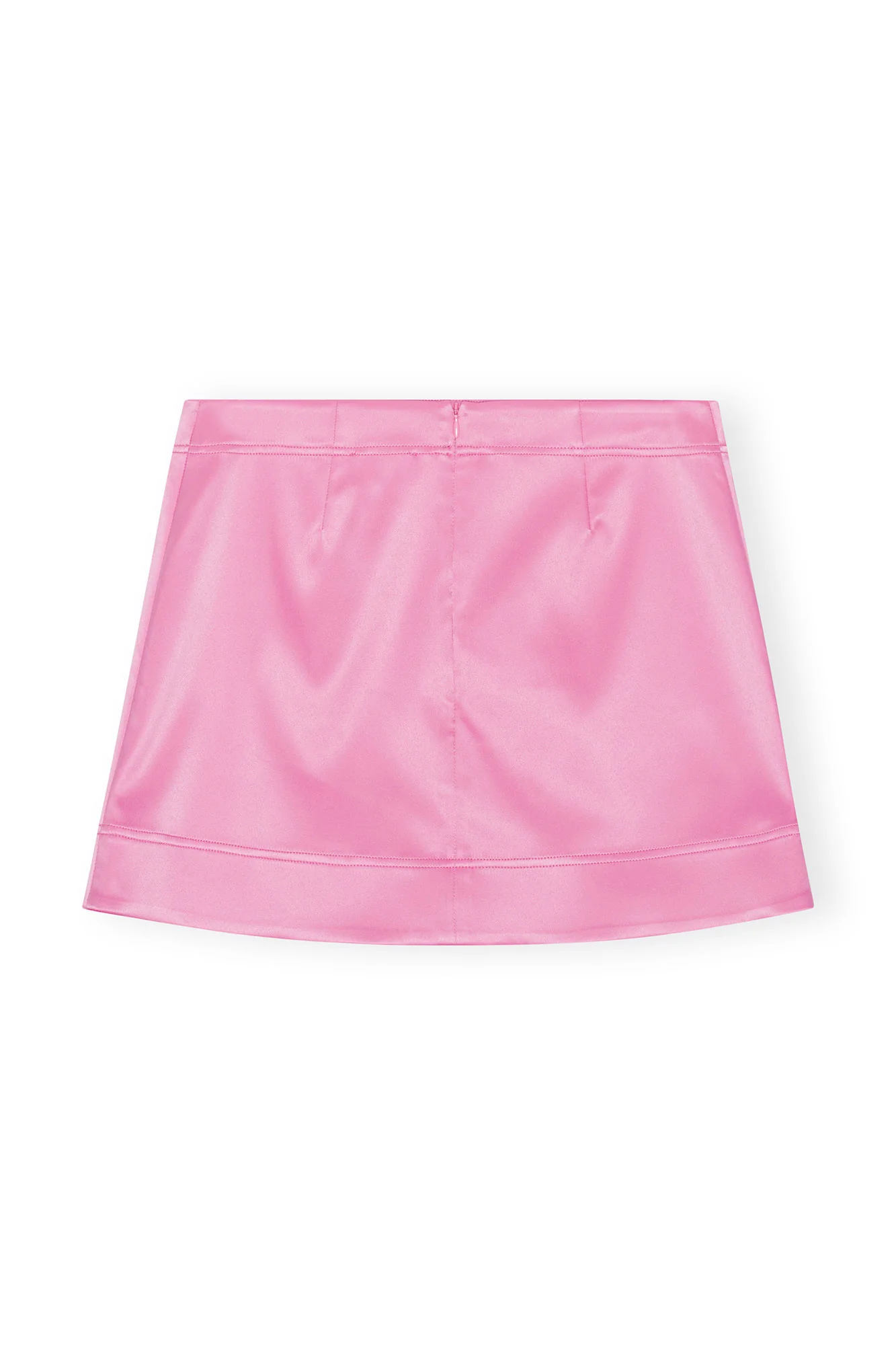Double Satin Mini Skirt | Wild Orchid - Image 3