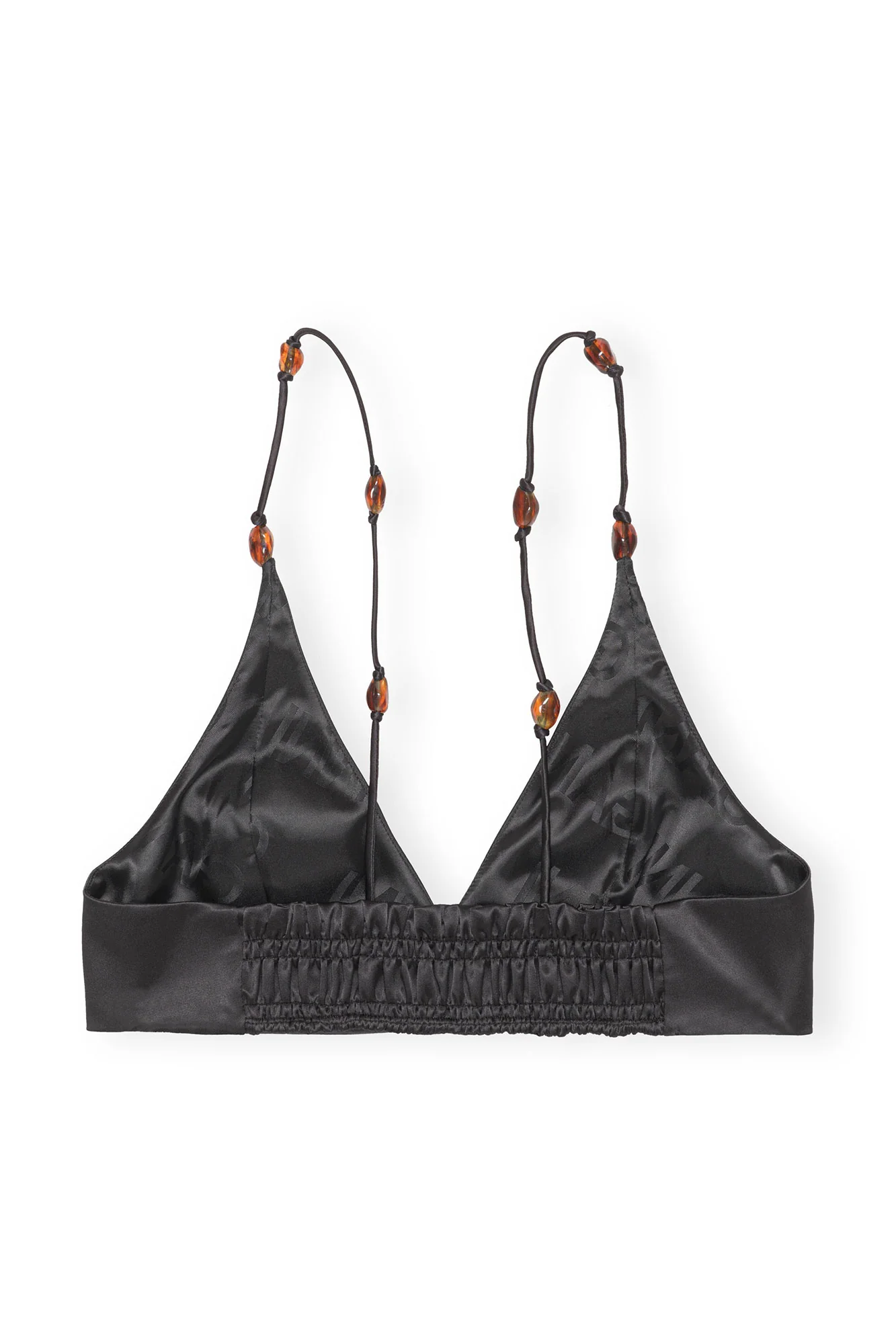 Double Satin Top | Black - Image 2