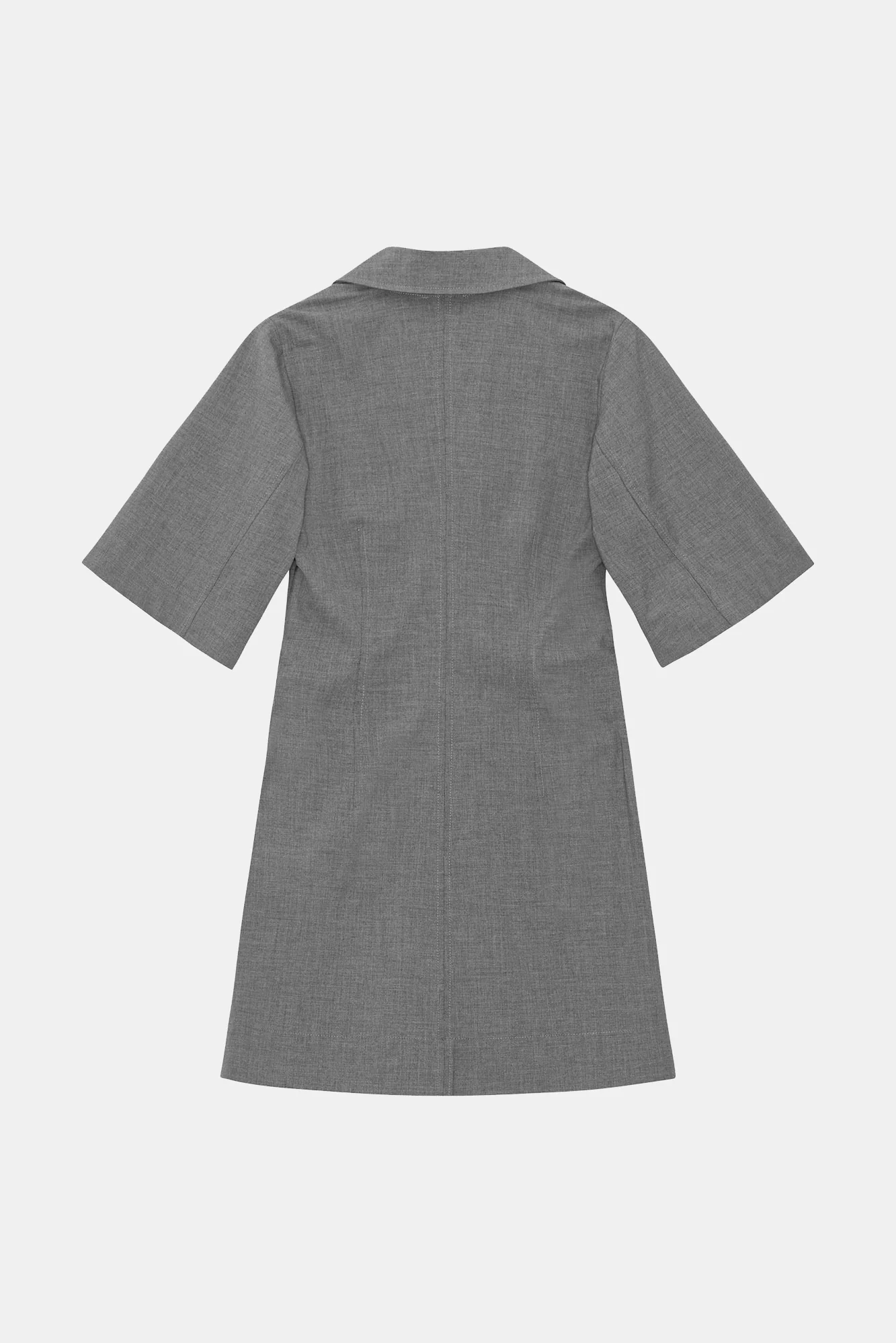 Drapey Melange Mini Dress | Paloma Melange - Image 2