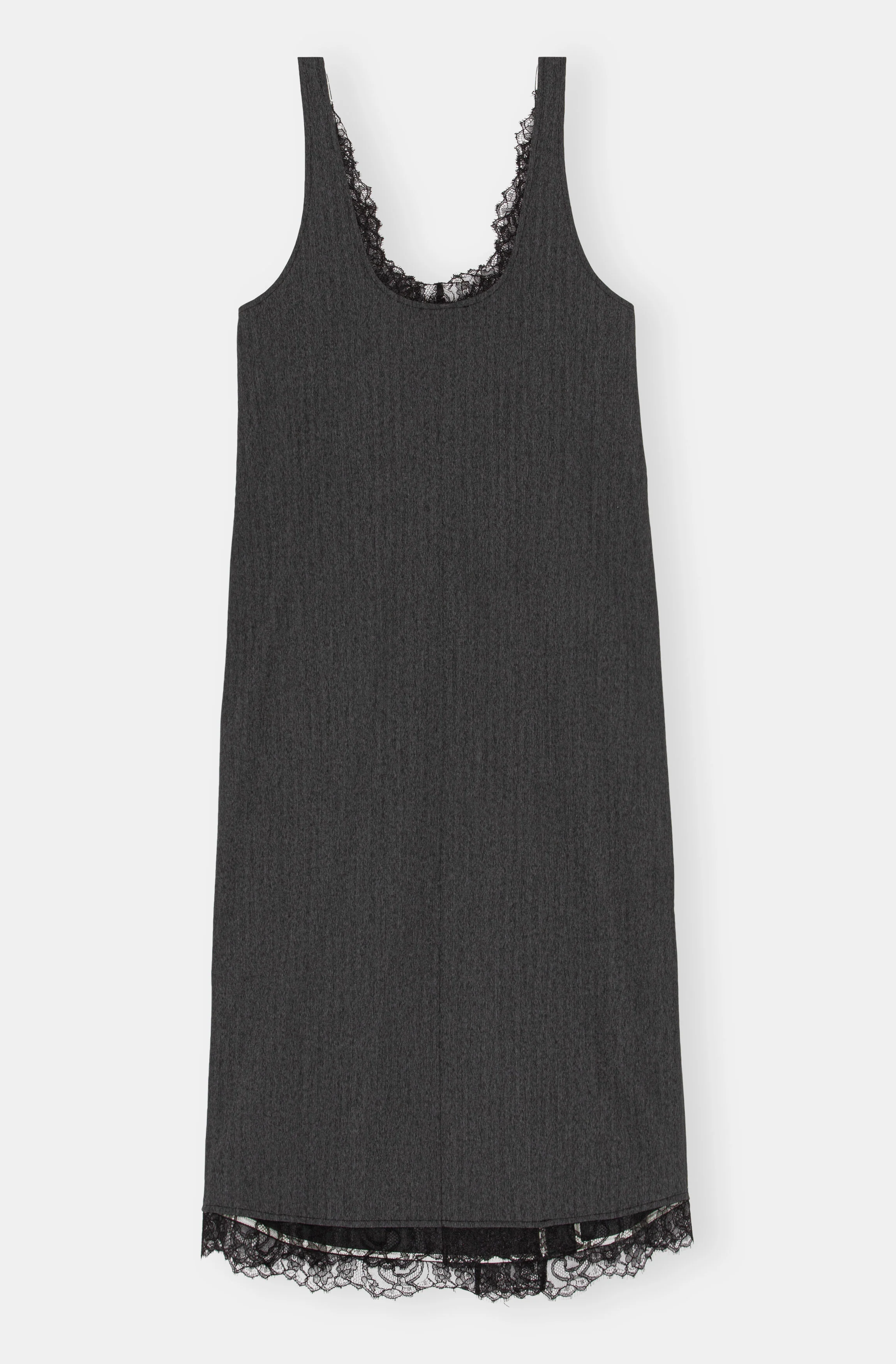 Drapey Midi Dress | Phantom - Image 2
