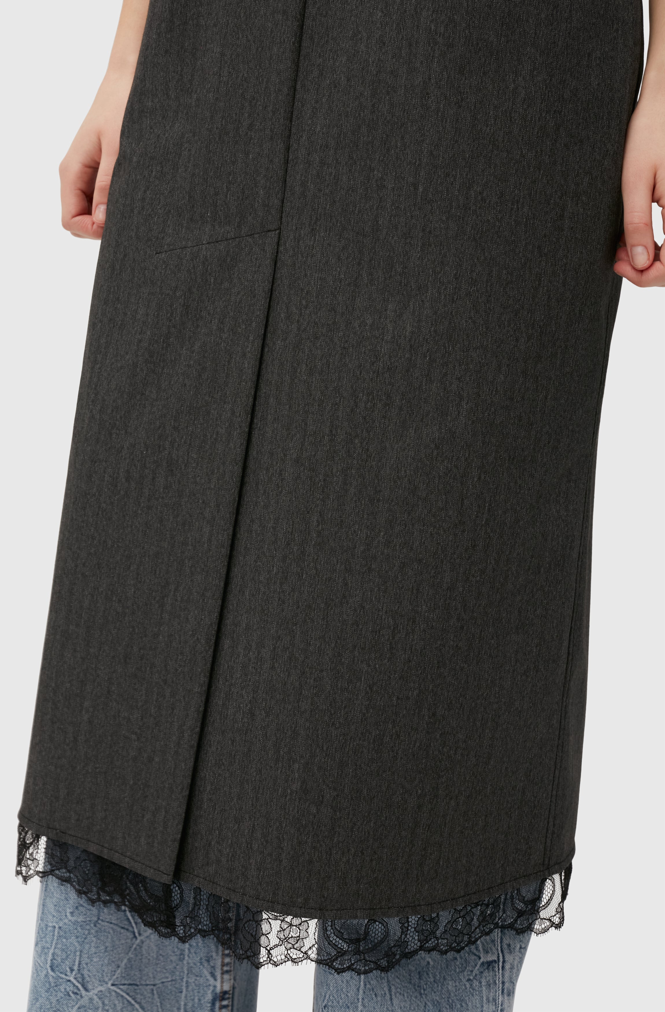 Drapey Midi Dress | Phantom - Image 6