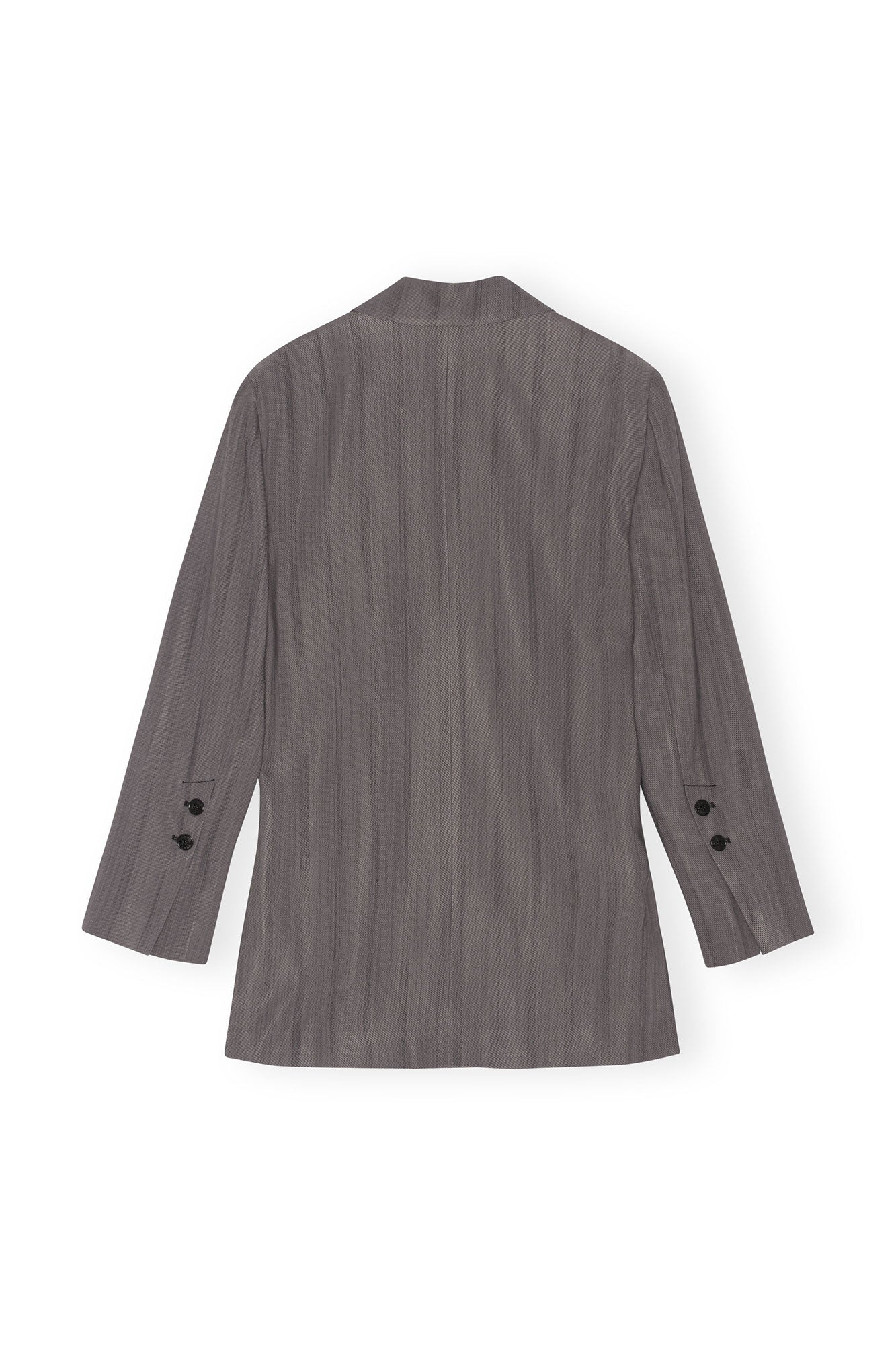 Drapey Stripe Blazer | Black Stripes - Image 2