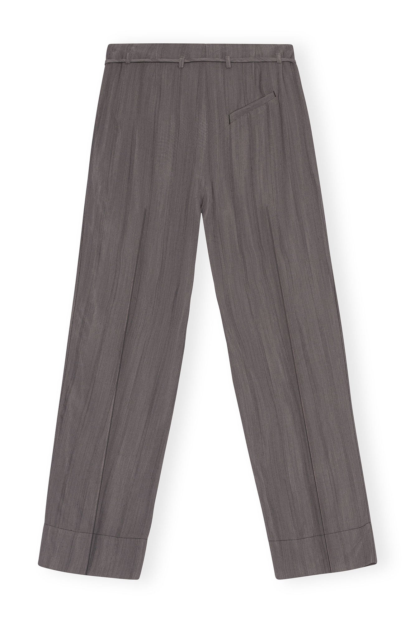 Drapey Stripe Trousers | Black Stripes - Image 2
