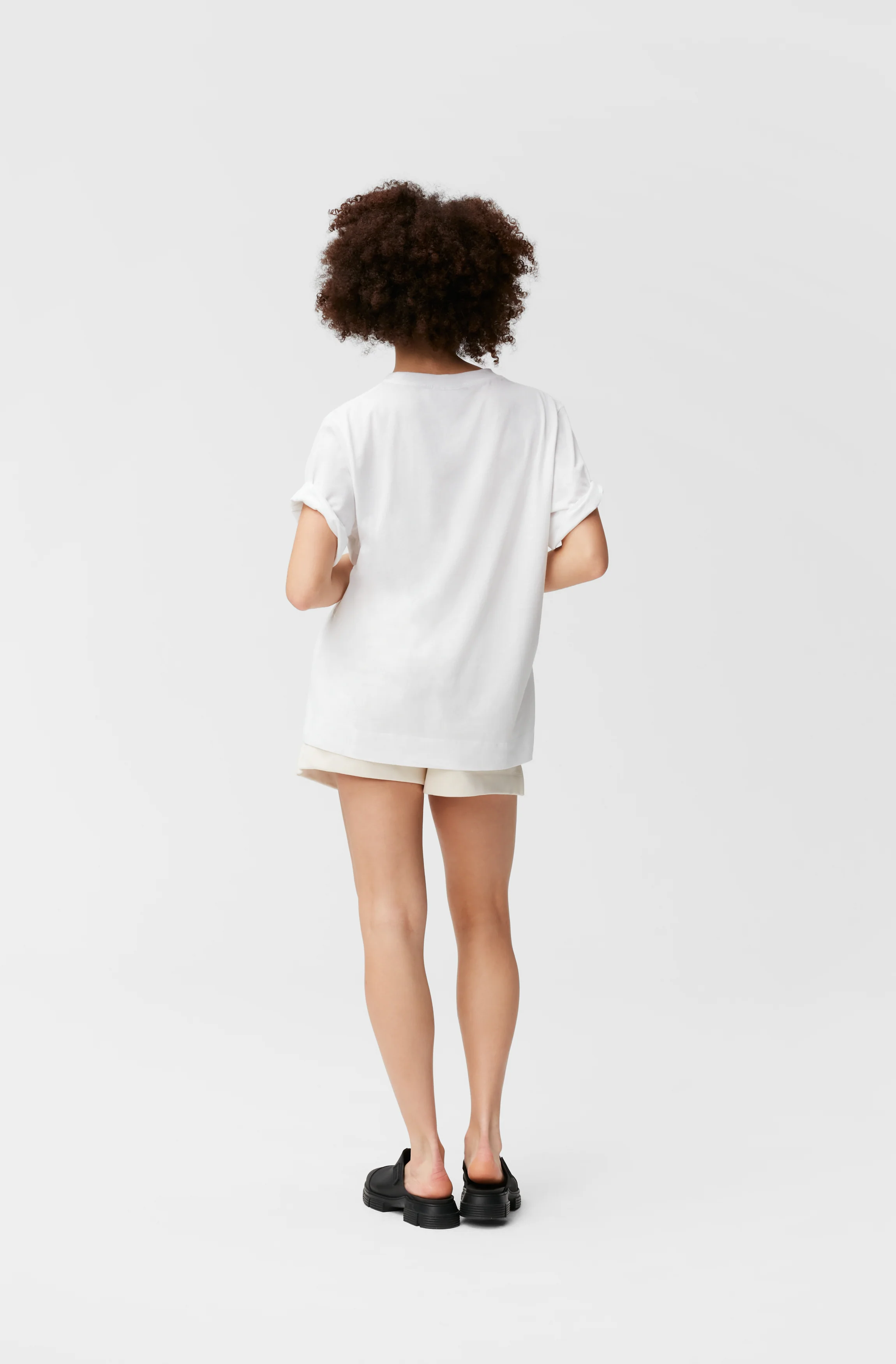 Drawstring Shorts | Egret - Image 4