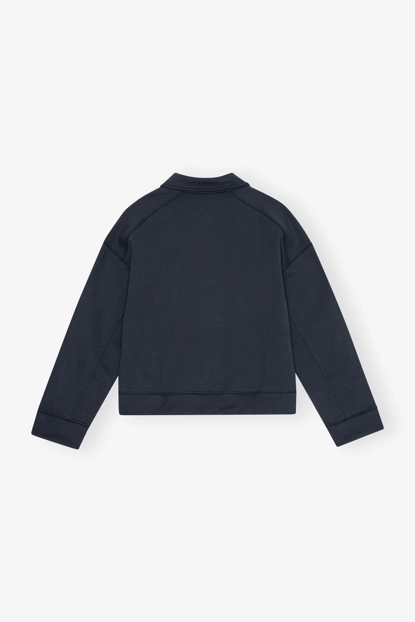 Drop Shoulder Polo Shirt | Sky Captain - Image 2