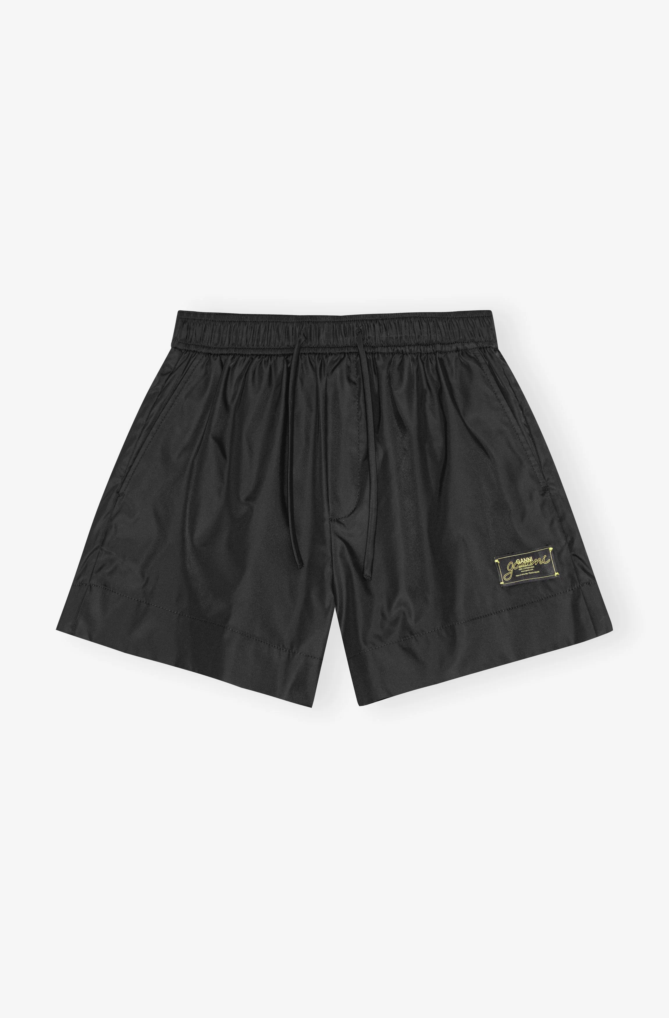 Duchesse Nylon Shorts | Black