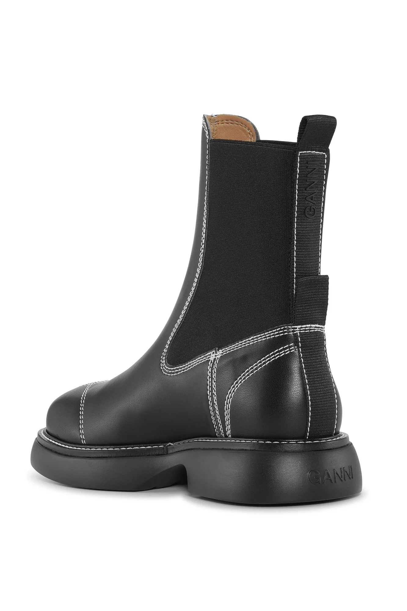 Everyday Mid Chelsea Boots | Black - Image 3
