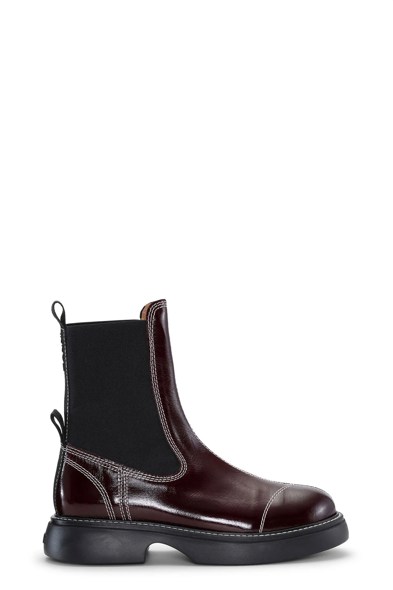 Everyday Mid Chelsea Boots | Burgundy