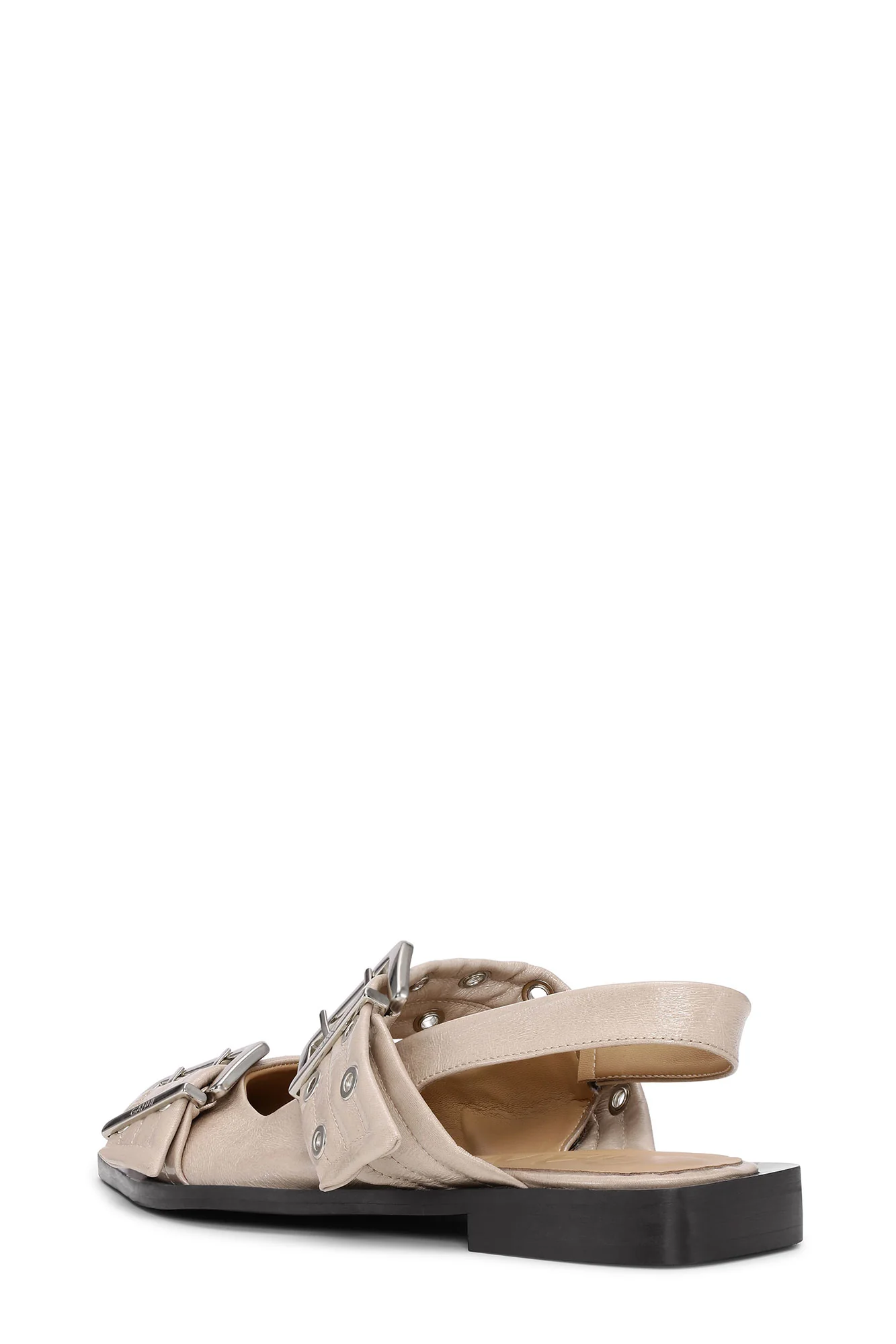 Feminine Buckle Ballerina Naplack | Taos Taupe - Image 5