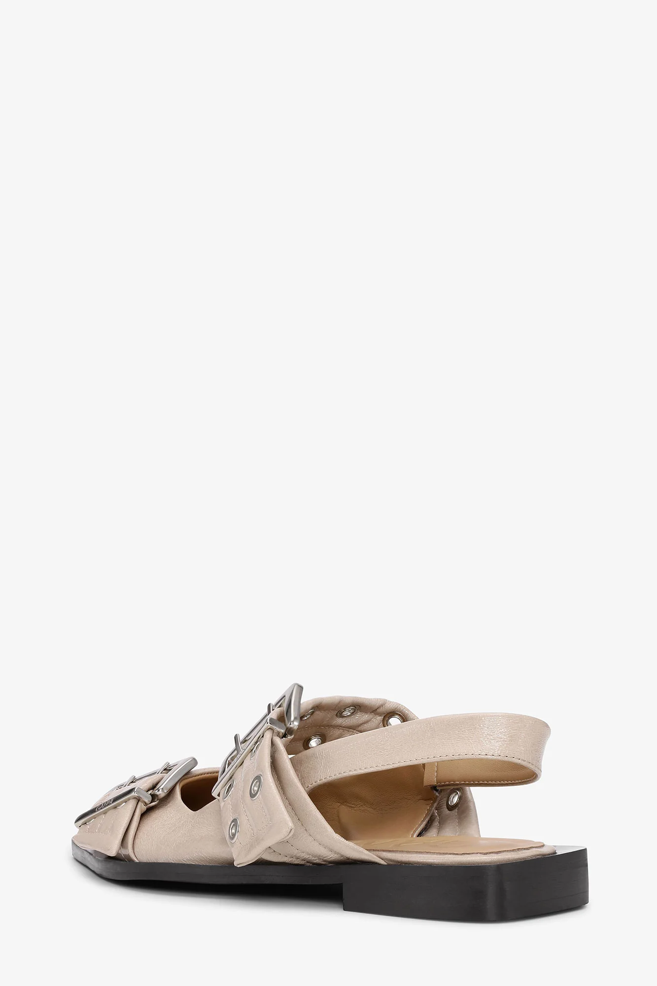 Feminine Buckle Ballerina Naplack | Taos Taupe - Image 6