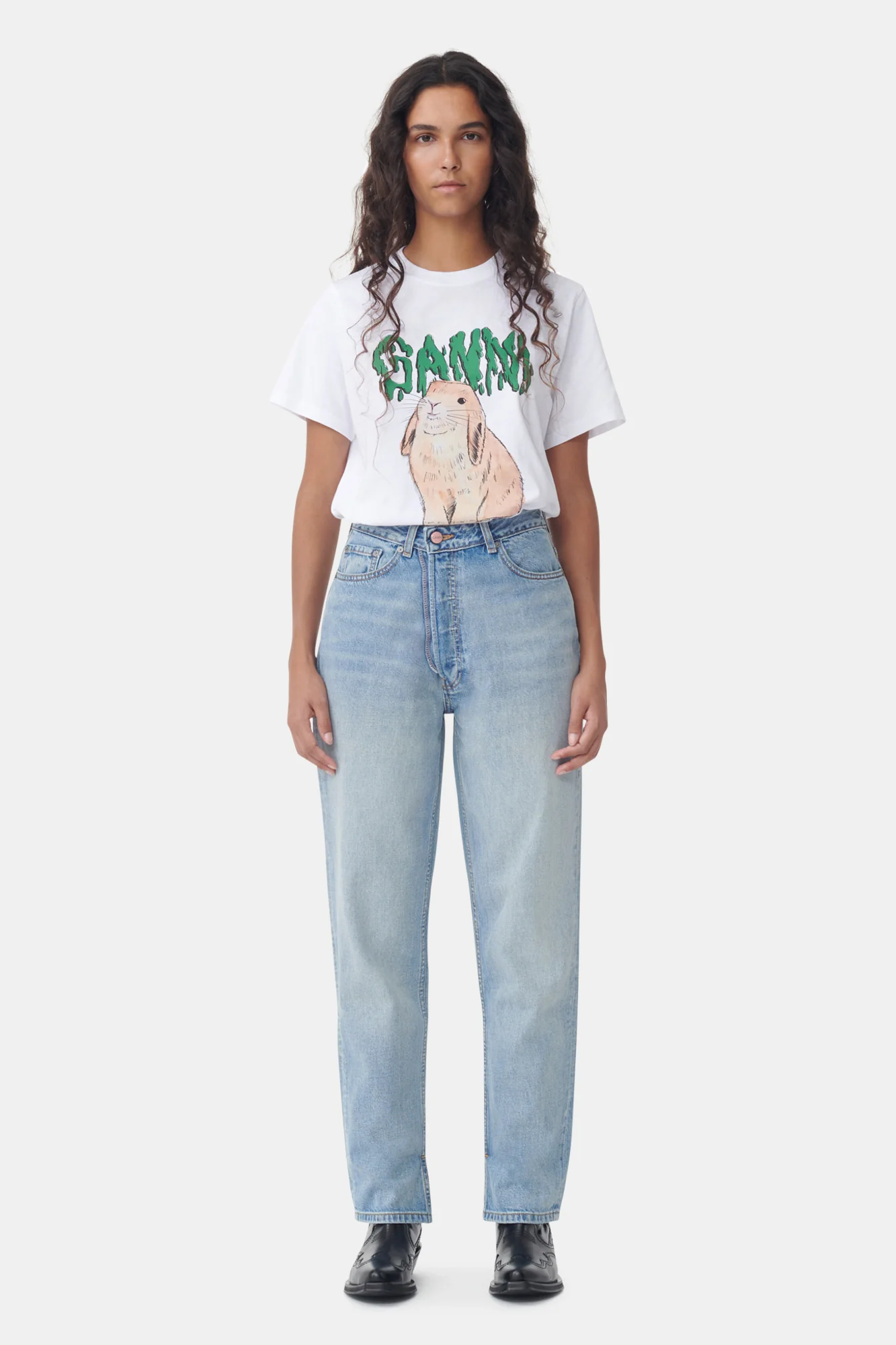 Figni Jeans | Light Blue Vintage - Image 3