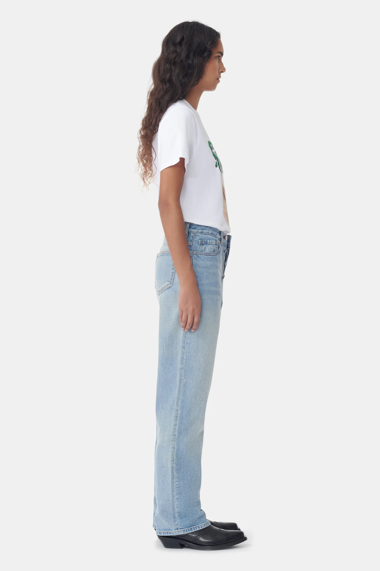 Figni Jeans | Light Blue Vintage - Image 5