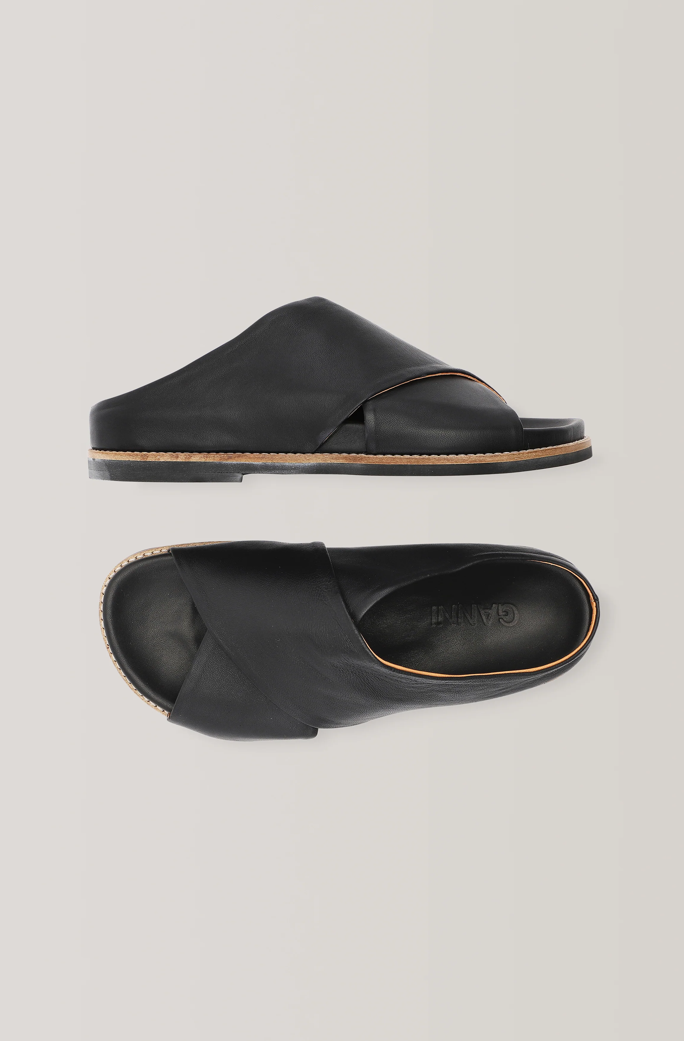 Flat Sandals | Black - Image 2