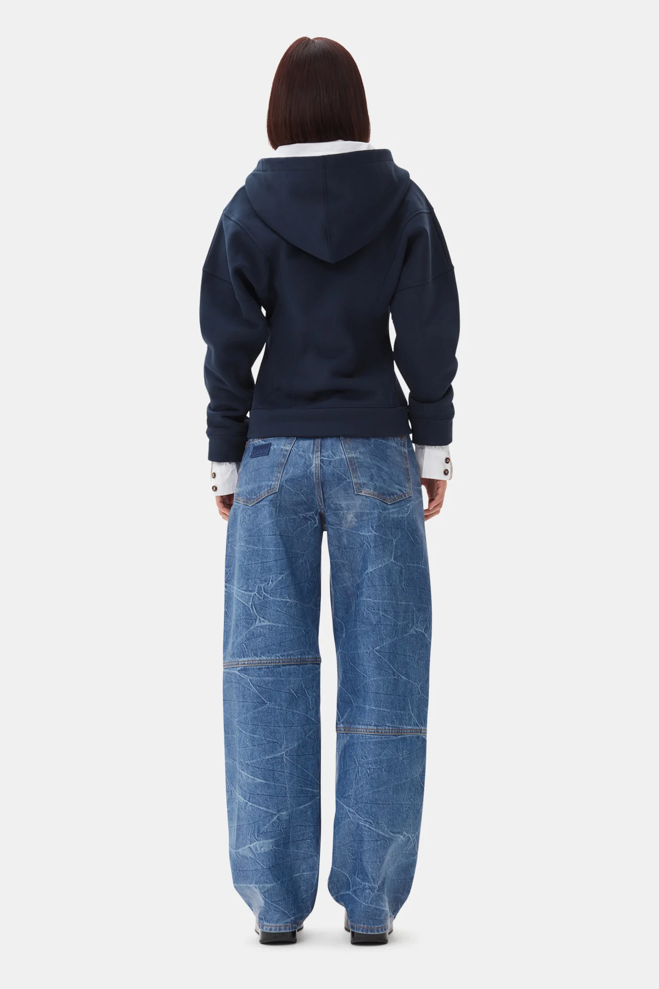 Fleece Zip Hoodie | Sky Captain - Image 6