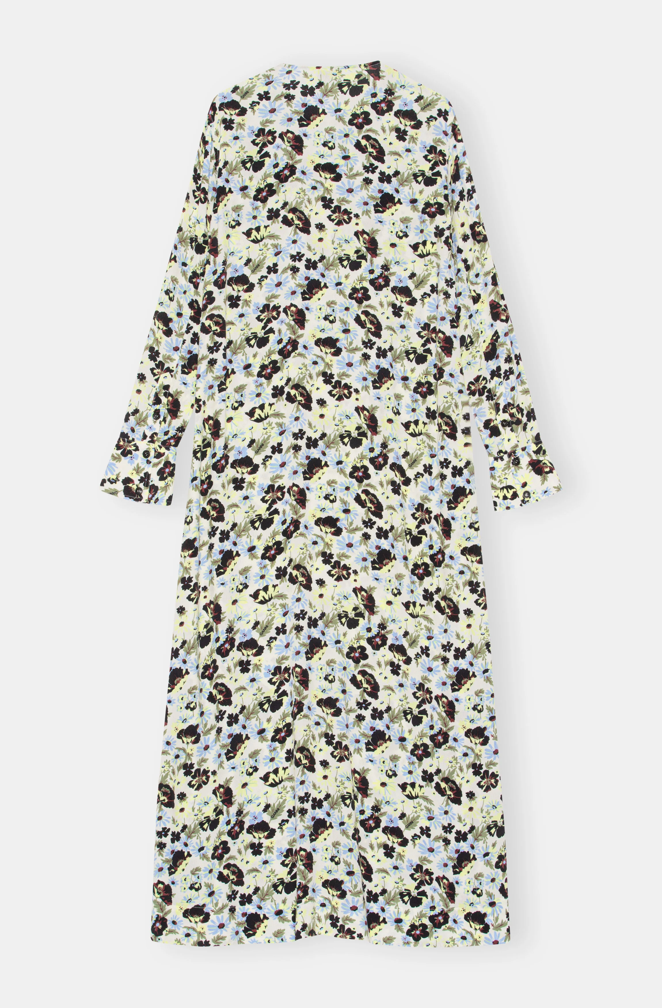 Floral Crepe Maxi Dress | Meadow Egret - Image 2