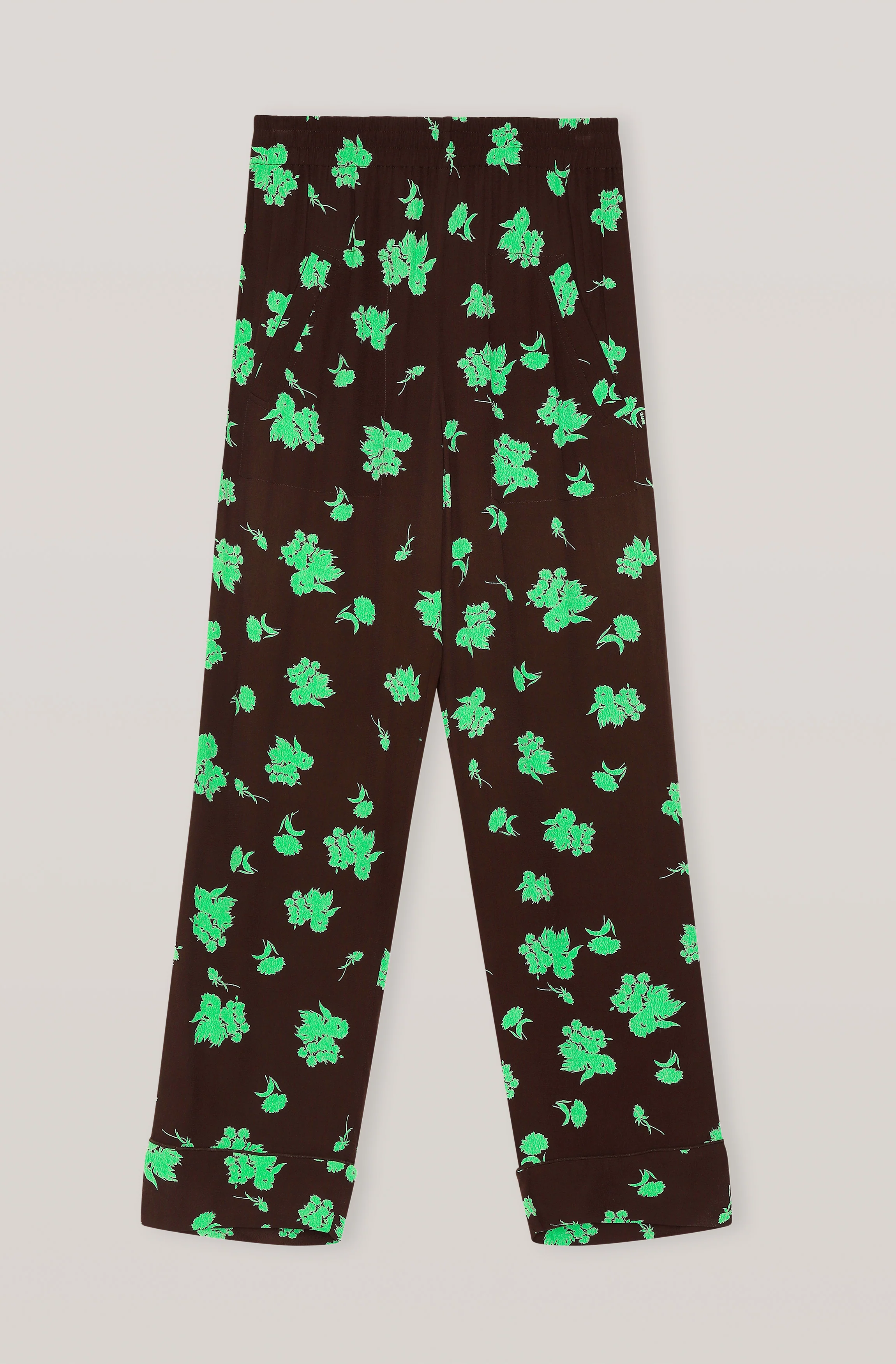 Floral Crepe Trousers | Mole