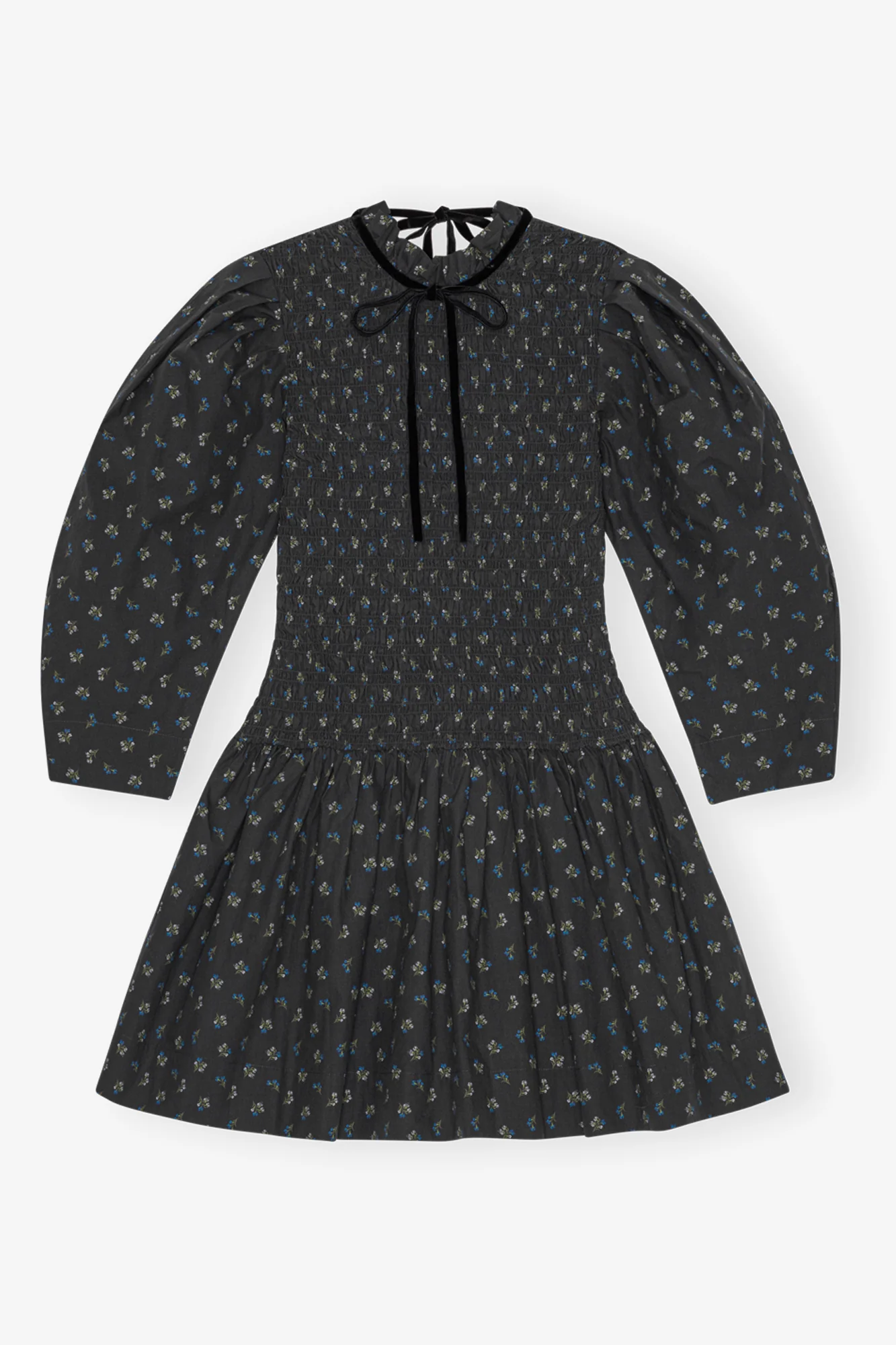 Floral Mini Smock Dress | Phantom