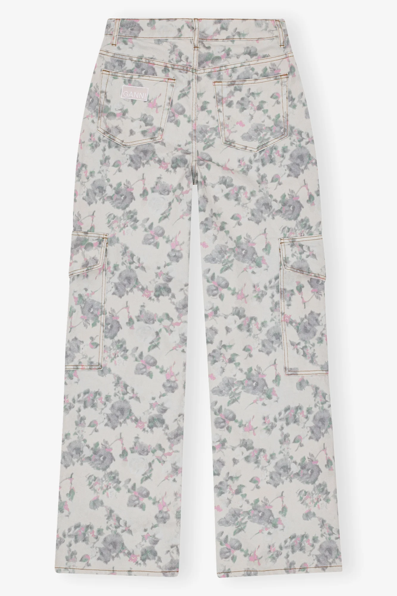Floral Print Angi Jeans | Tofu - Image 2