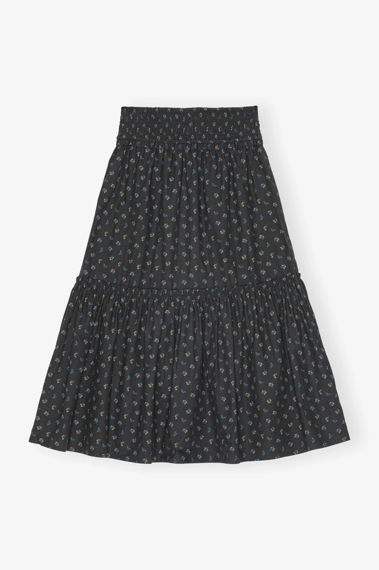 Floral Printed Maxi Skirt | Phantom - Image 2
