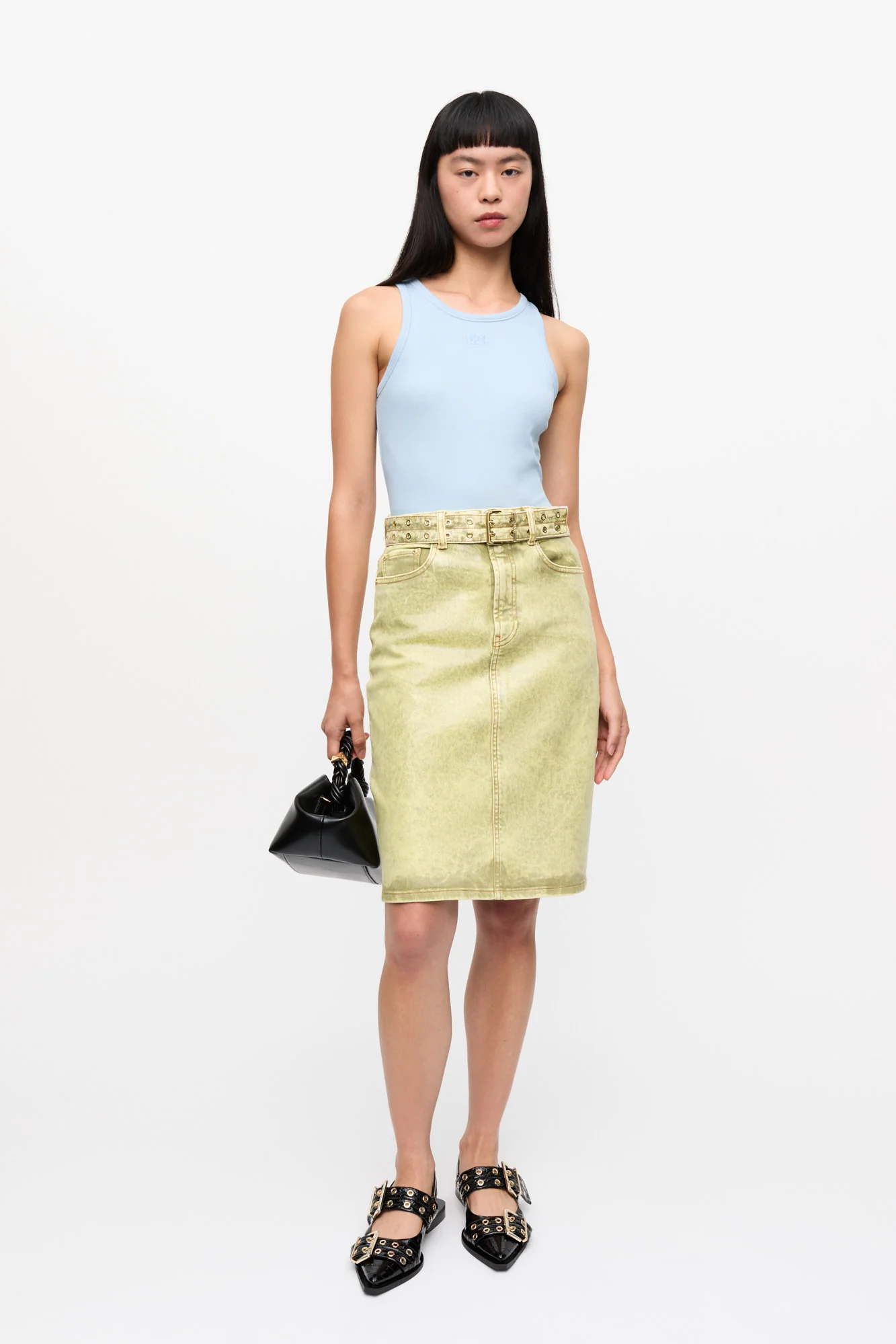 Foil Skirt | Golden Cypress - Image 3