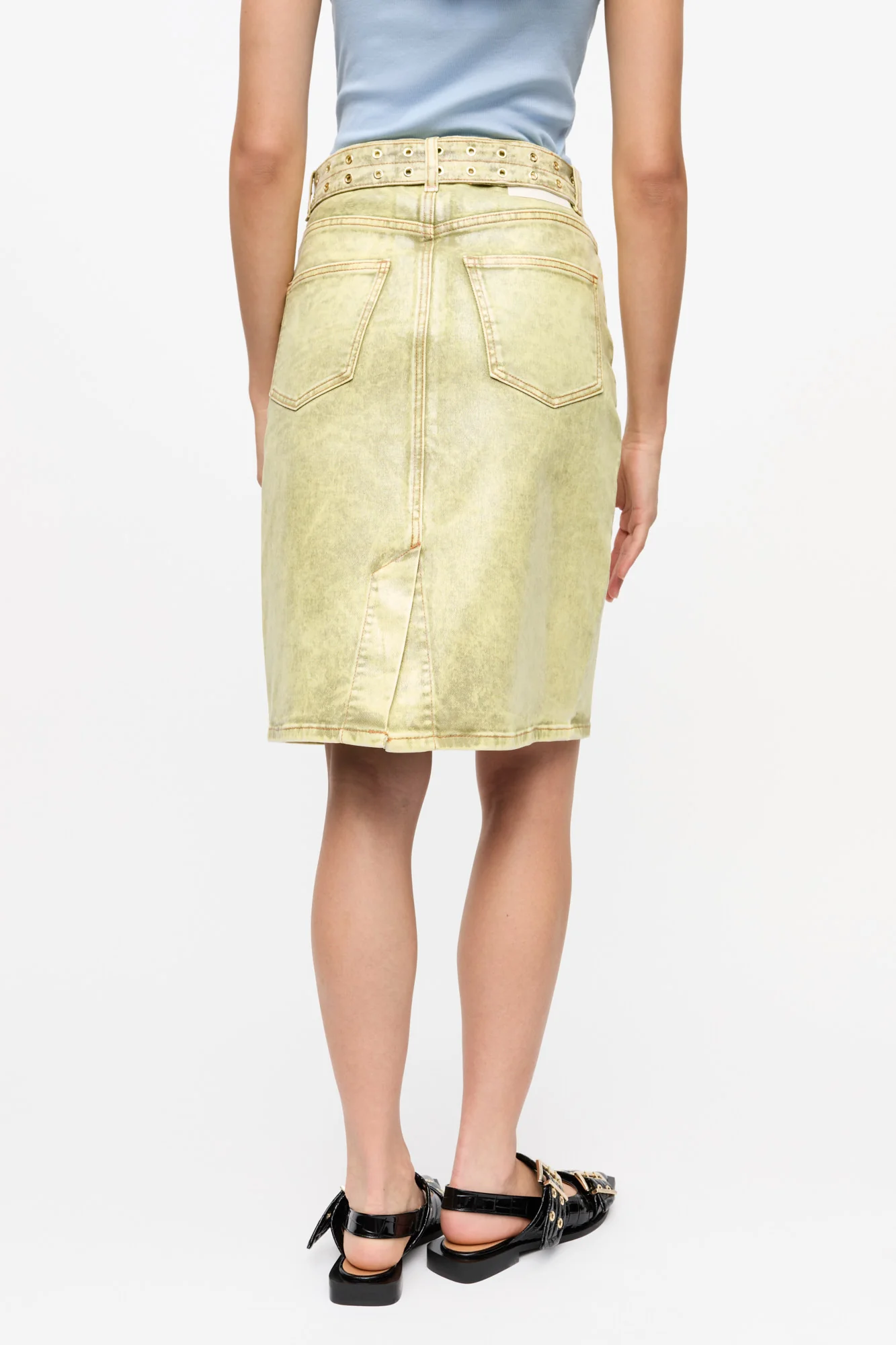Foil Skirt | Golden Cypress - Image 5