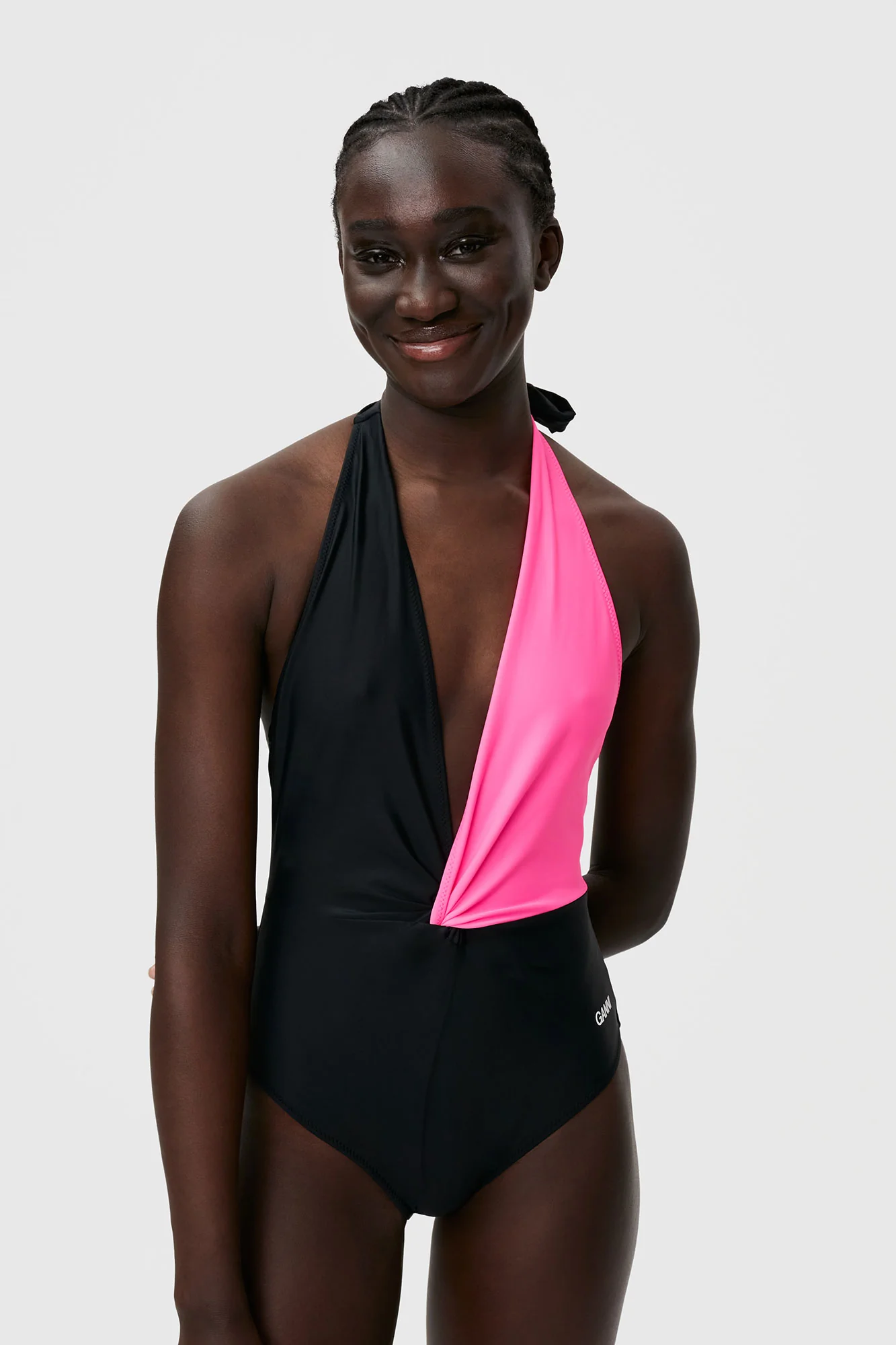 Front Twist Swimsuit | Sugar Plum - Image 5