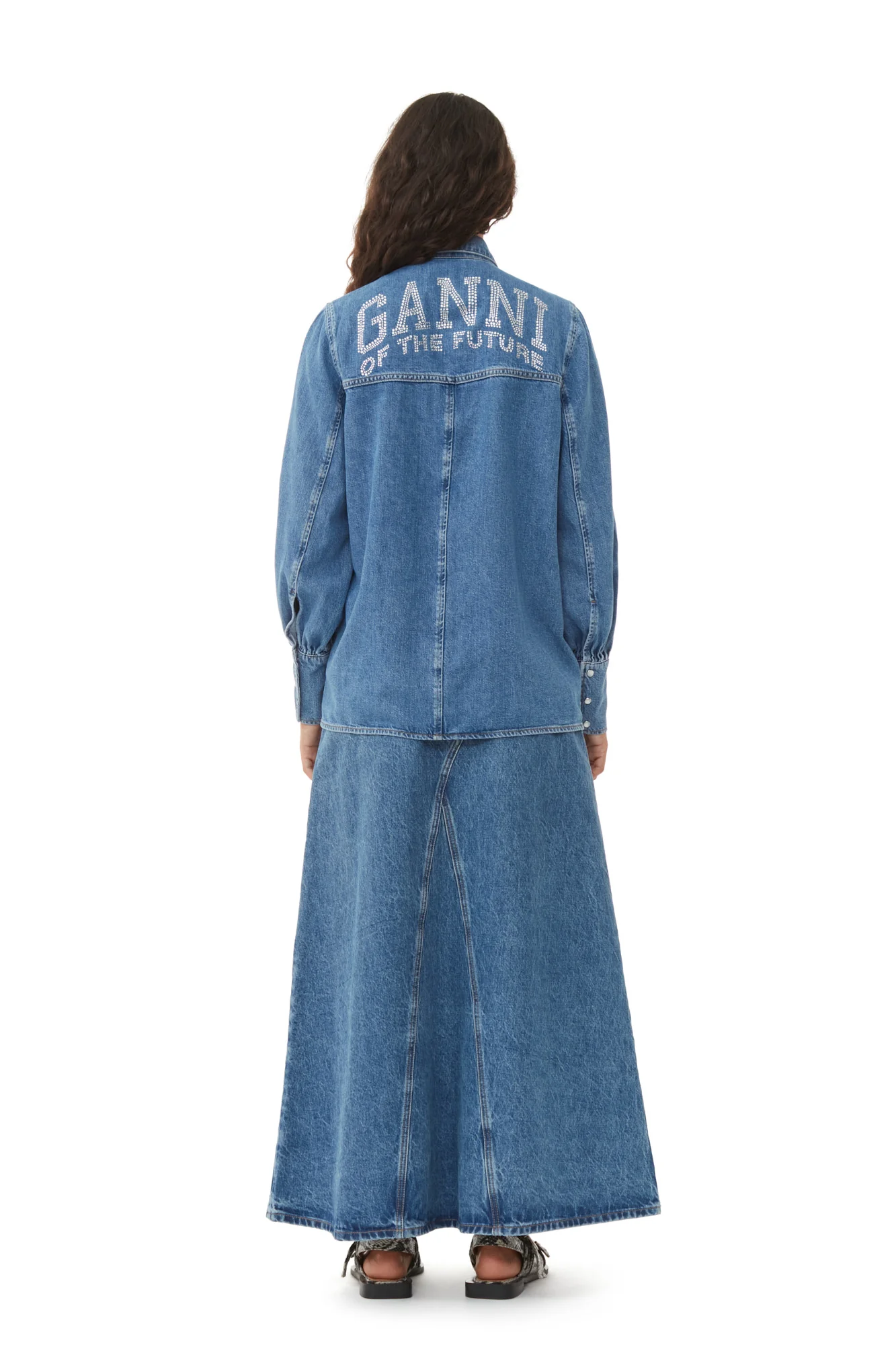 Future Denim Shirt | Dark Blue Vintage - Image 3