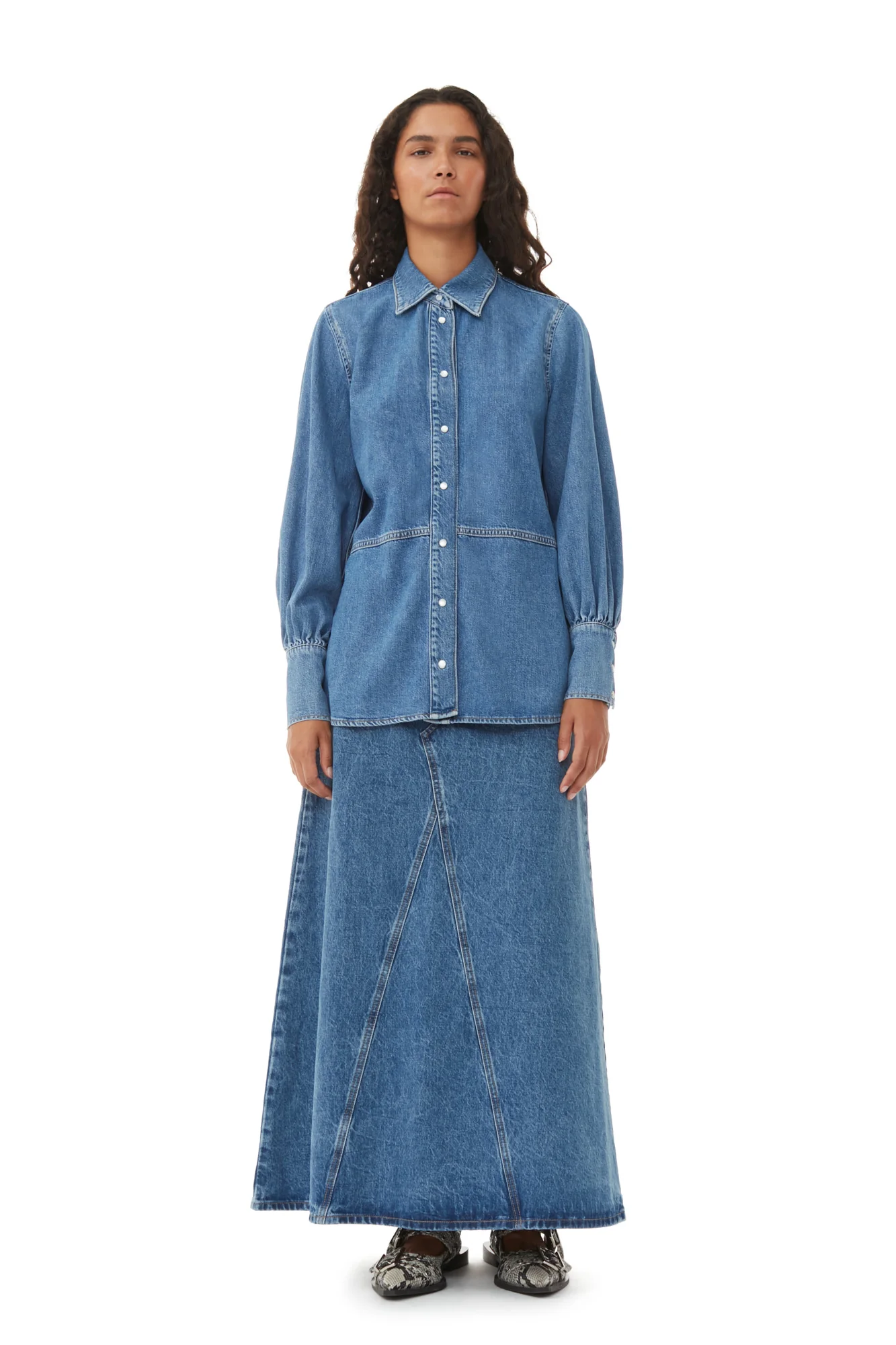 Future Denim Shirt | Dark Blue Vintage - Image 5