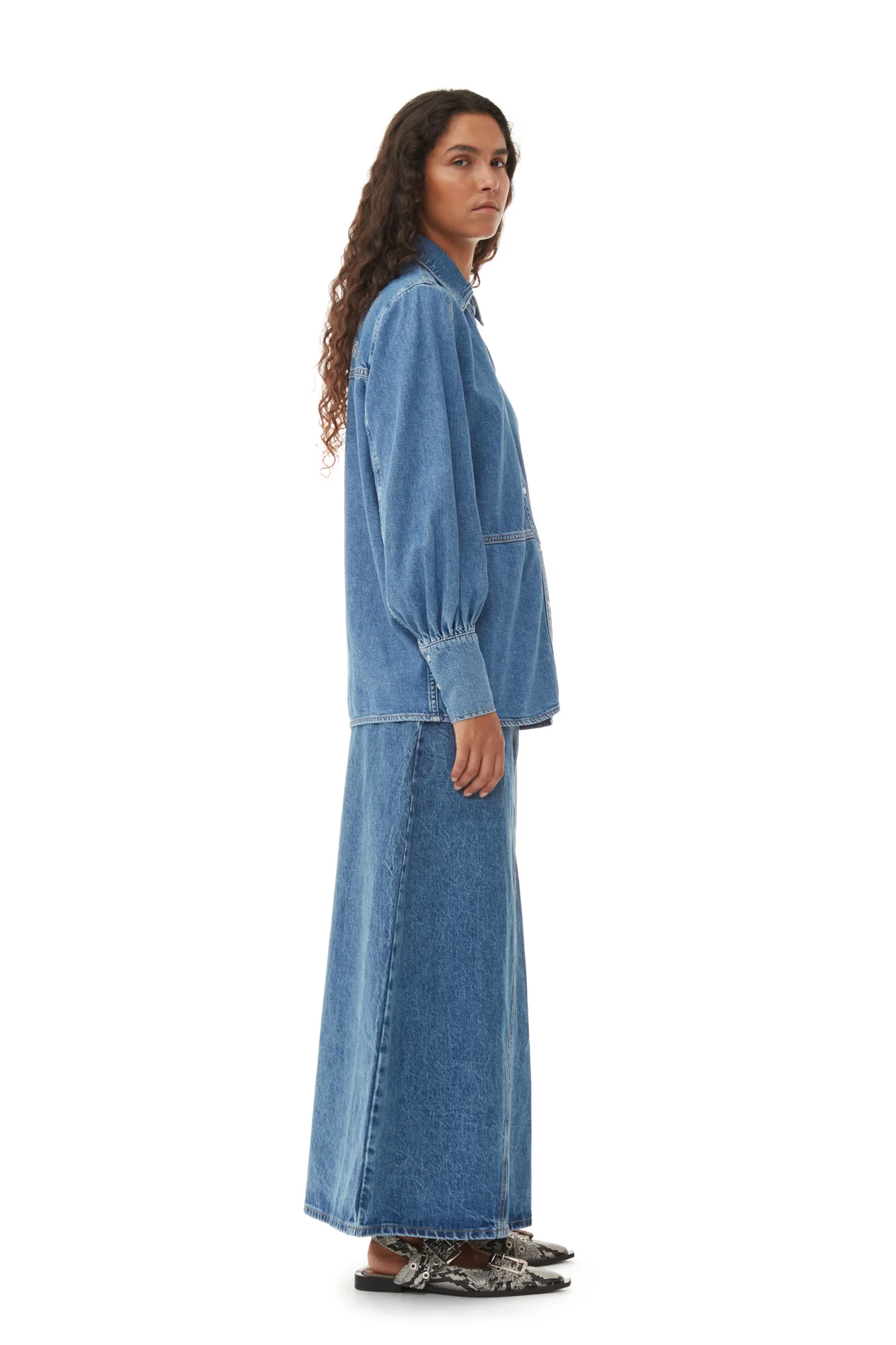 Future Denim Shirt | Dark Blue Vintage - Image 6