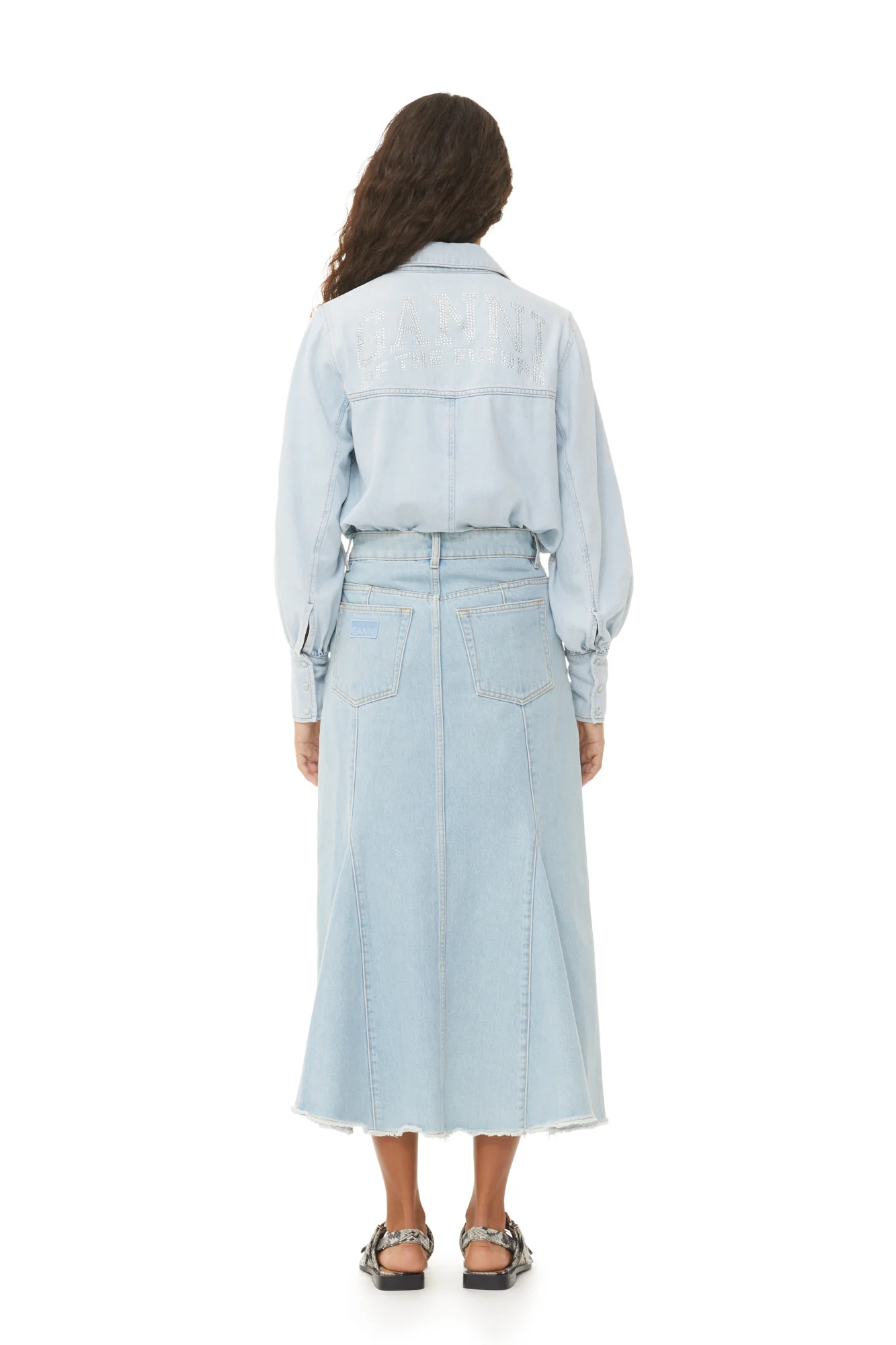 Future Denim Shirt | Light Blue Vintage - Image 6