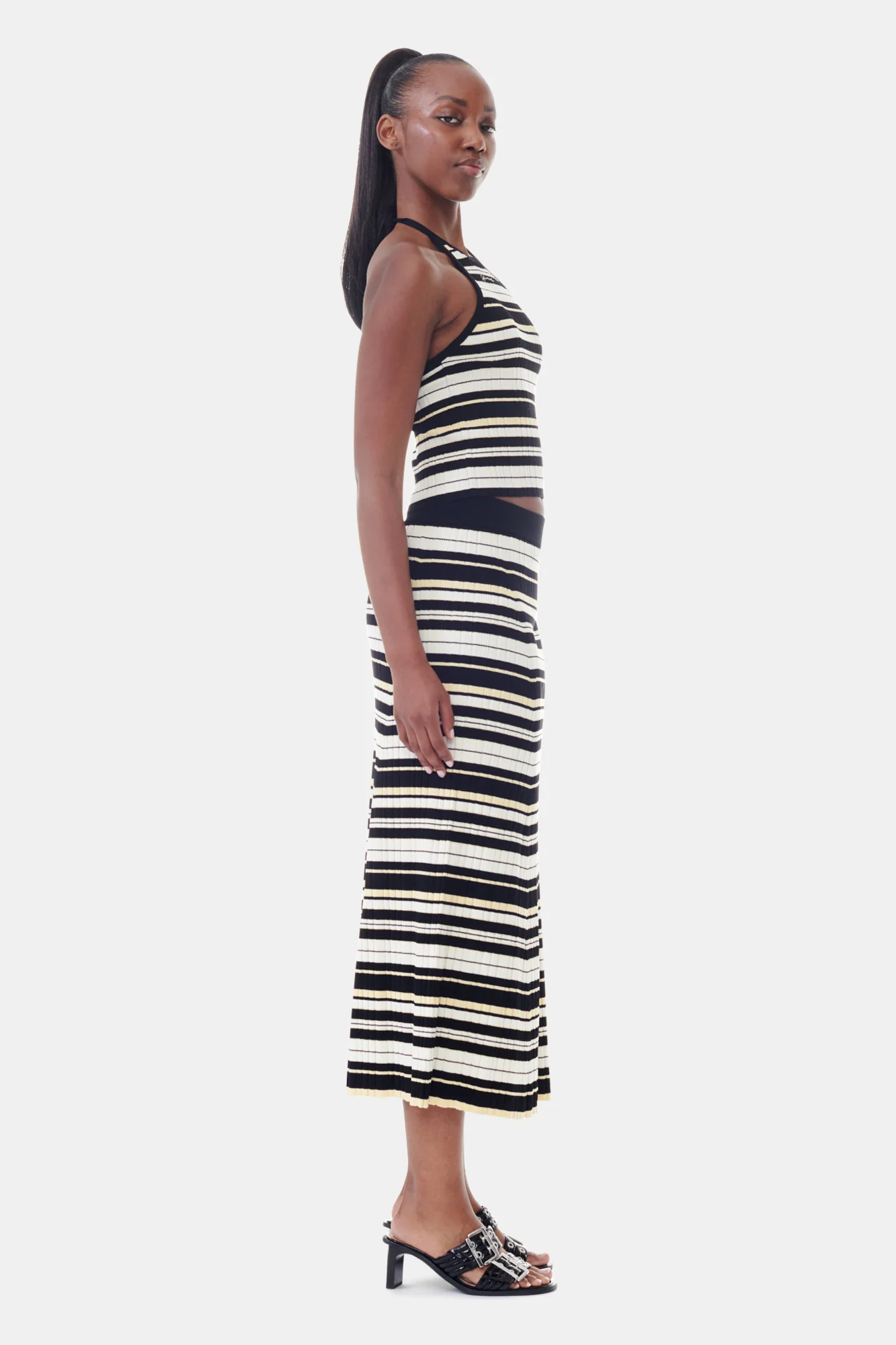 Future Rib Halterneck Top | Multicolor - Image 5