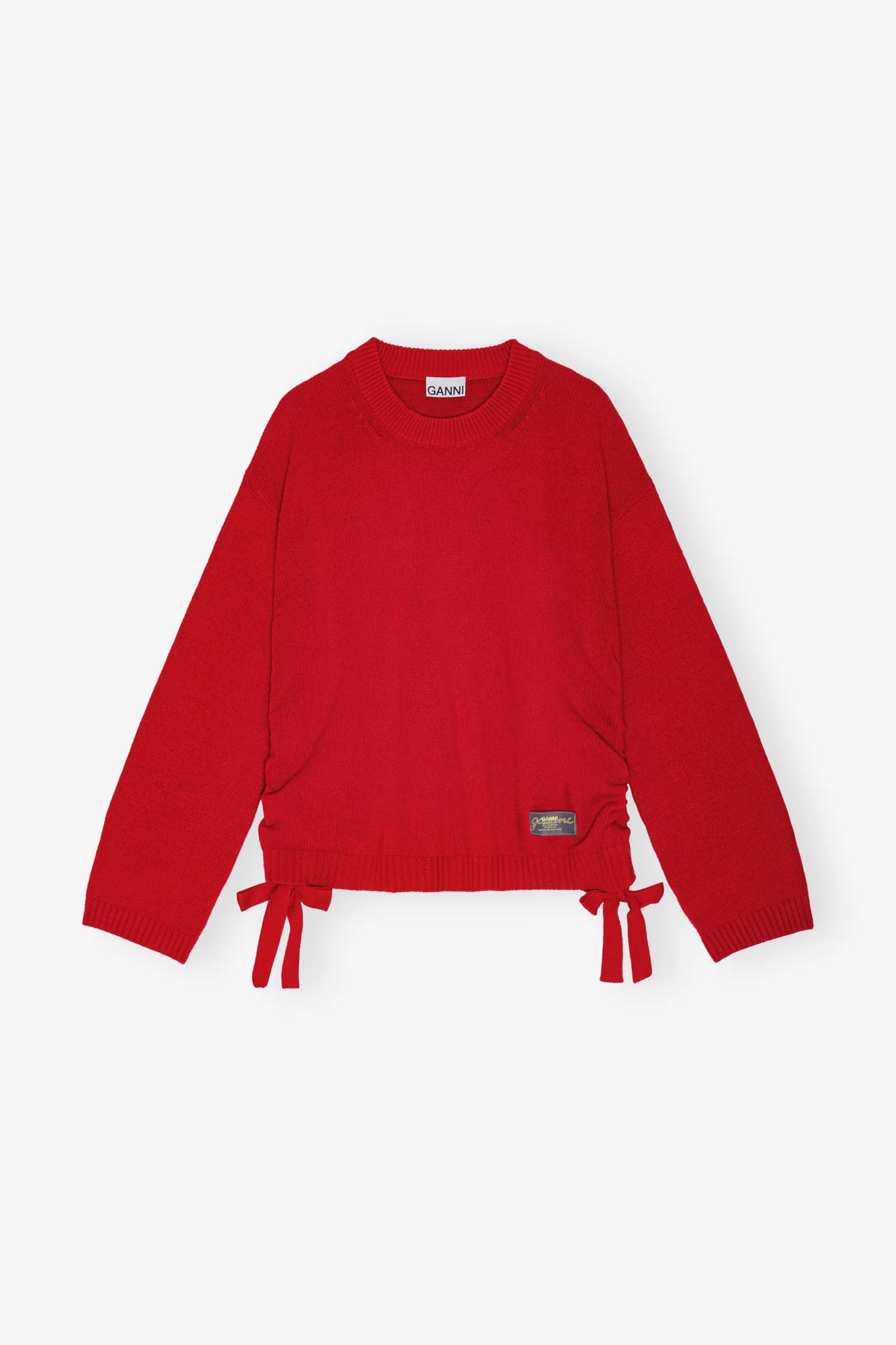 Future Wool Mix Oversized Jumper | Racing Red