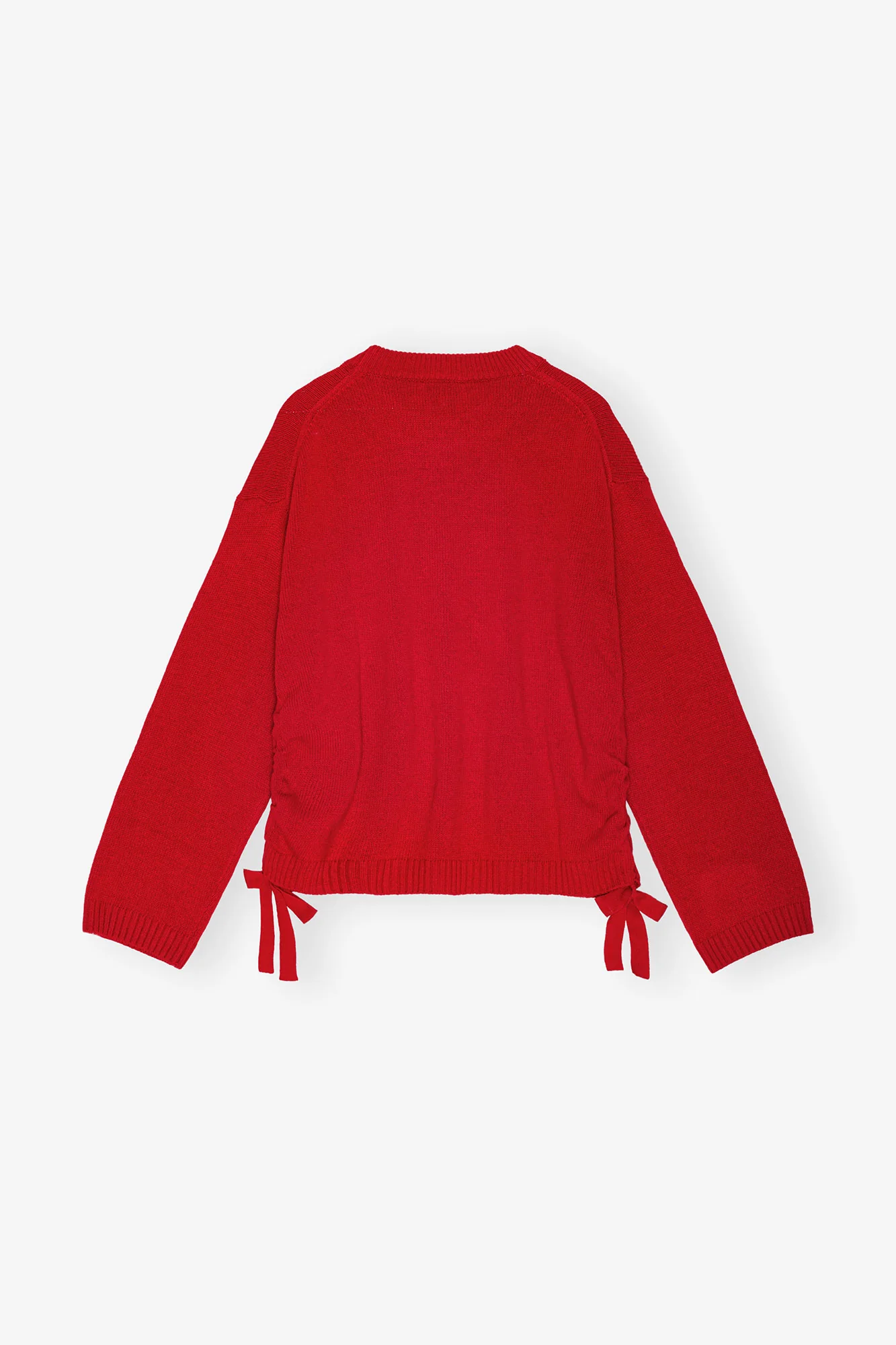 Future Wool Mix Oversized Jumper | Racing Red - Image 2