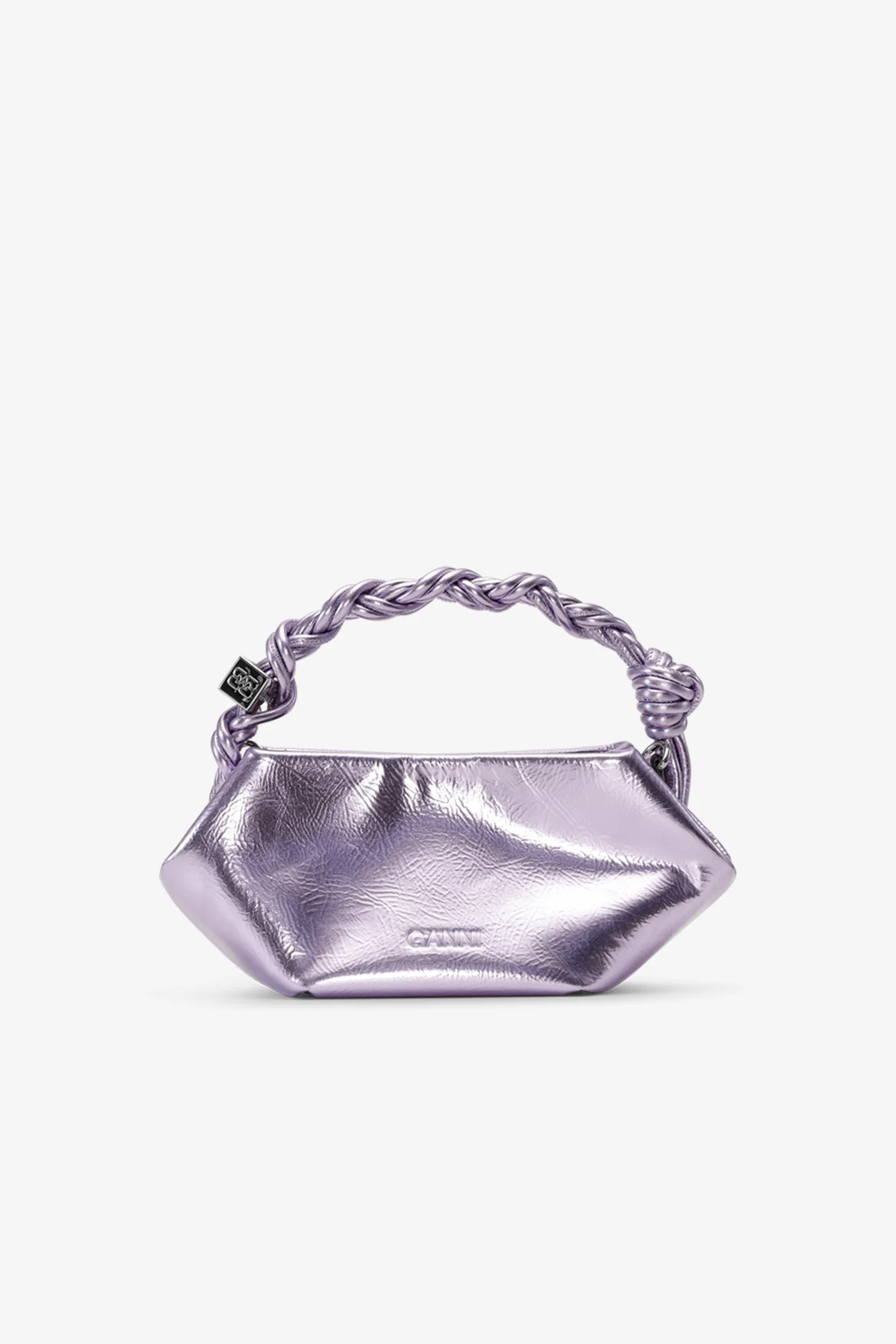 Ganni Bou Bag Mini Metallic | Pink Lavender - Image 3