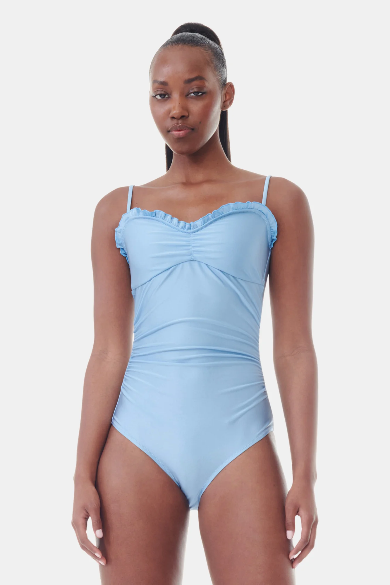 Gathered Swimsuit | Glacier Lake - Image 3