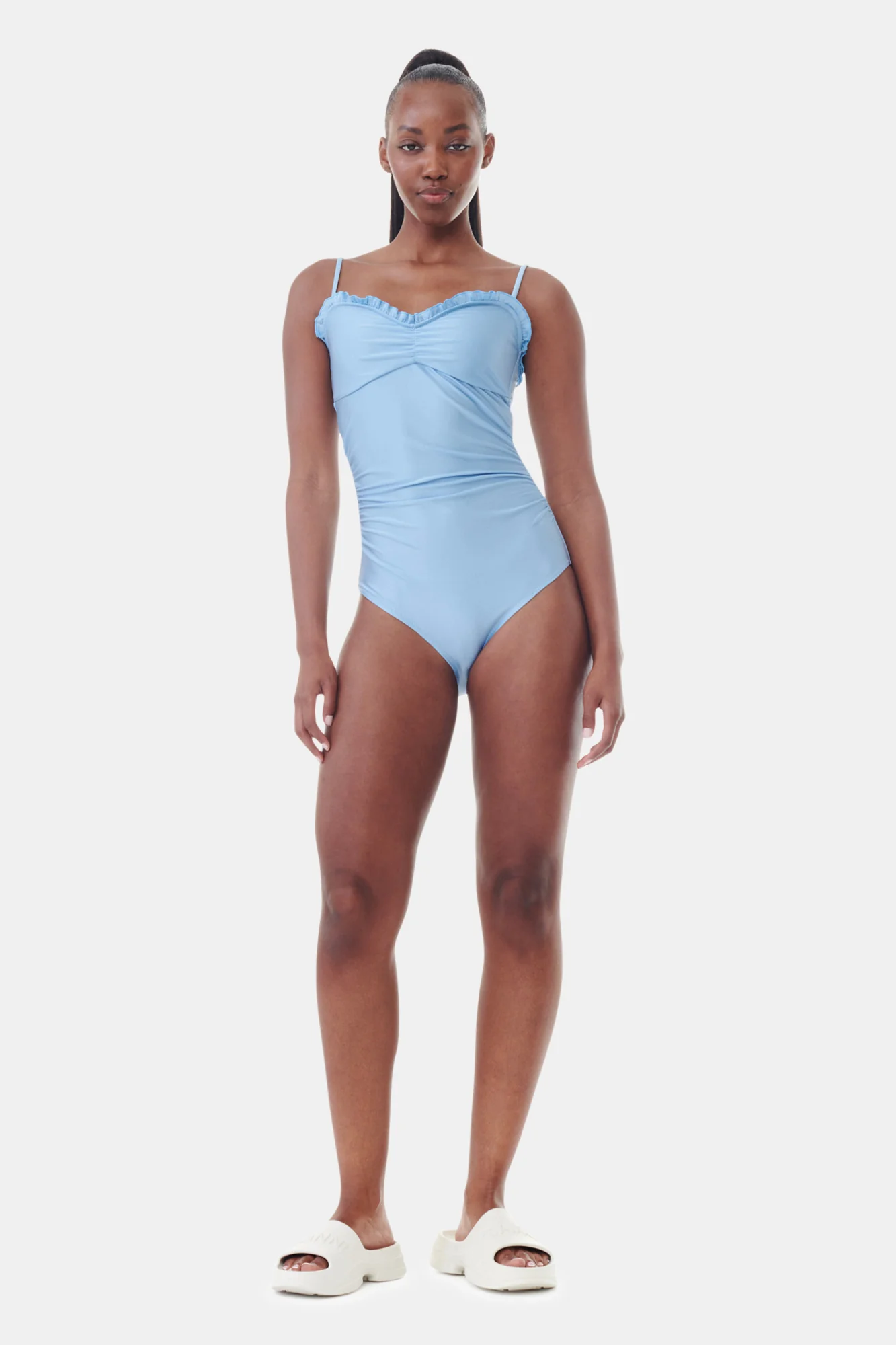 Gathered Swimsuit | Glacier Lake - Image 4