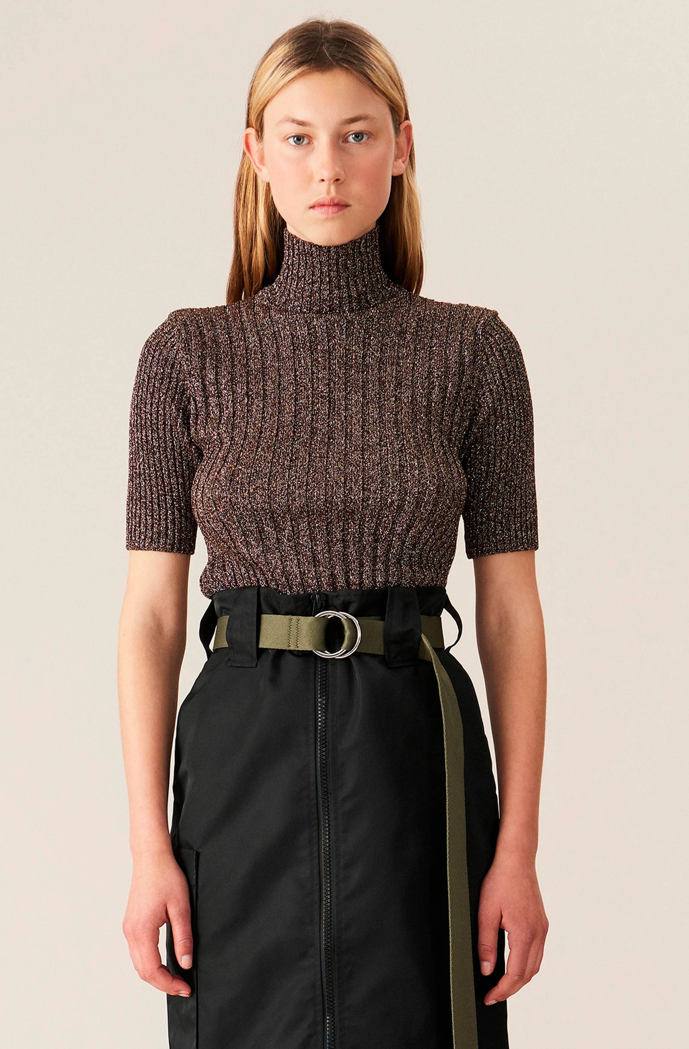 Glitter Knit Rollneck Jumper | Mole - Image 2