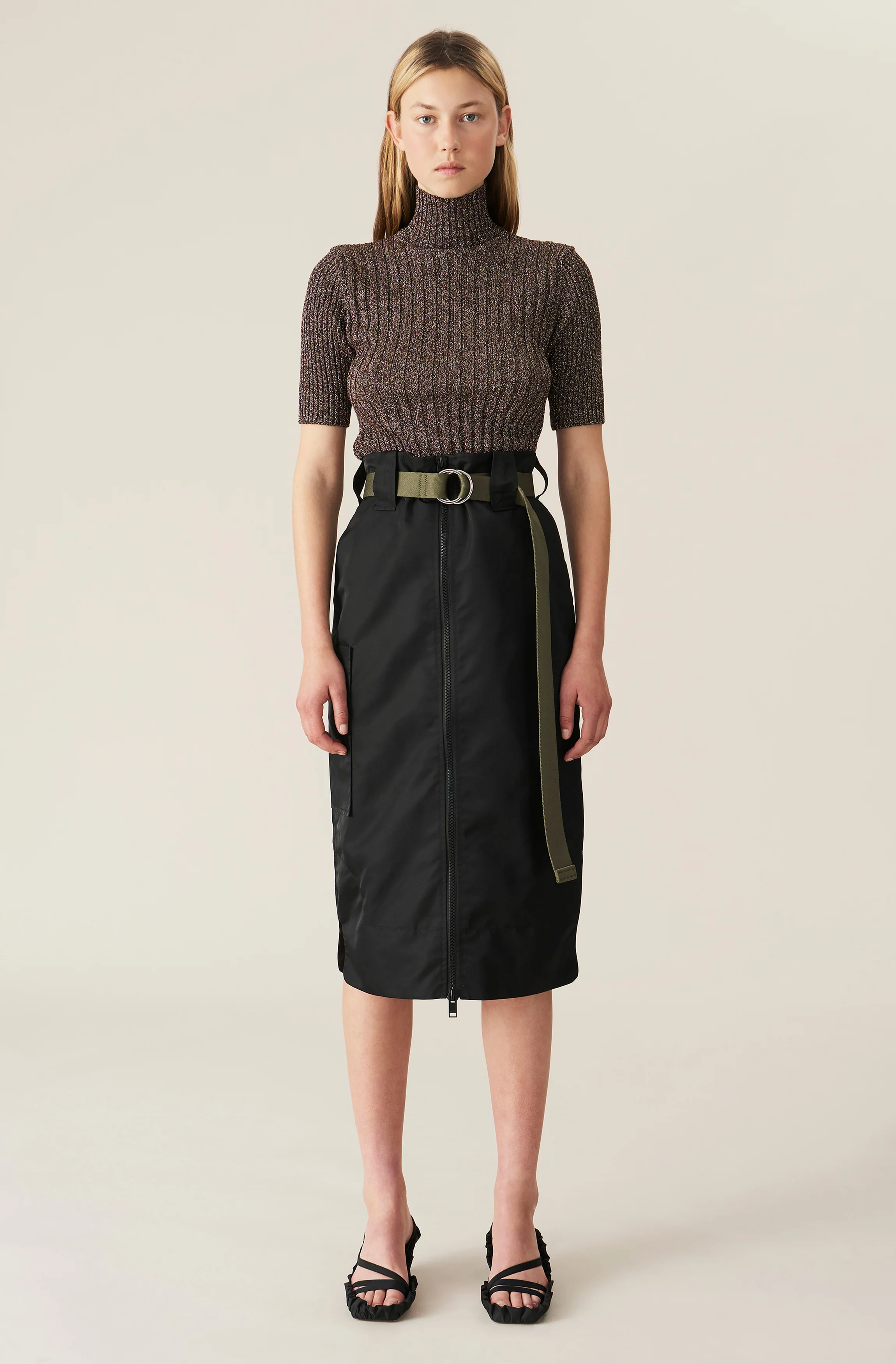 Glitter Knit Rollneck Jumper | Mole - Image 3