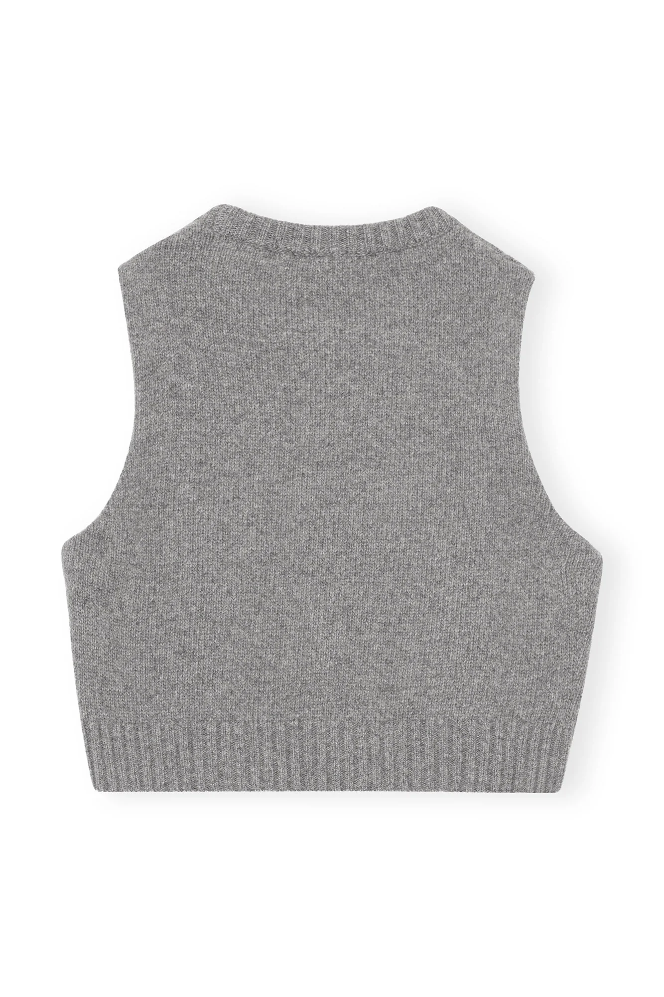 Graphic Cropped Vest | High Rise - Image 2