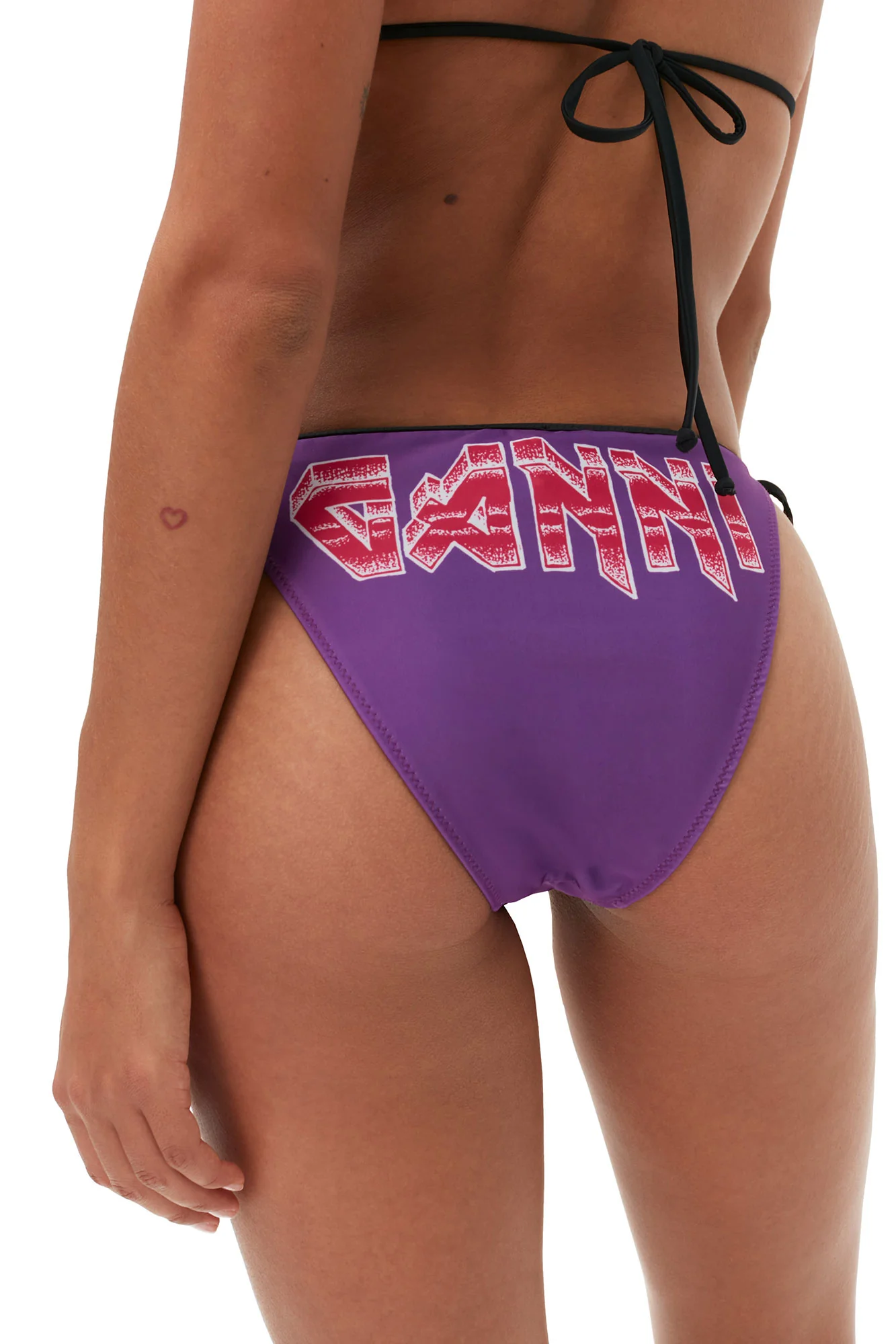 Graphic String Bikini Briefs | Sparkling Grape - Image 6