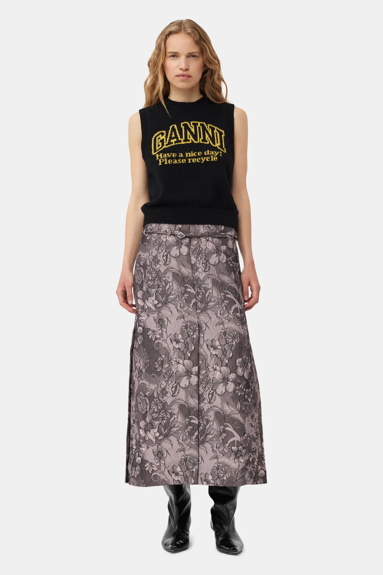Graphic Vest | Black - Image 6