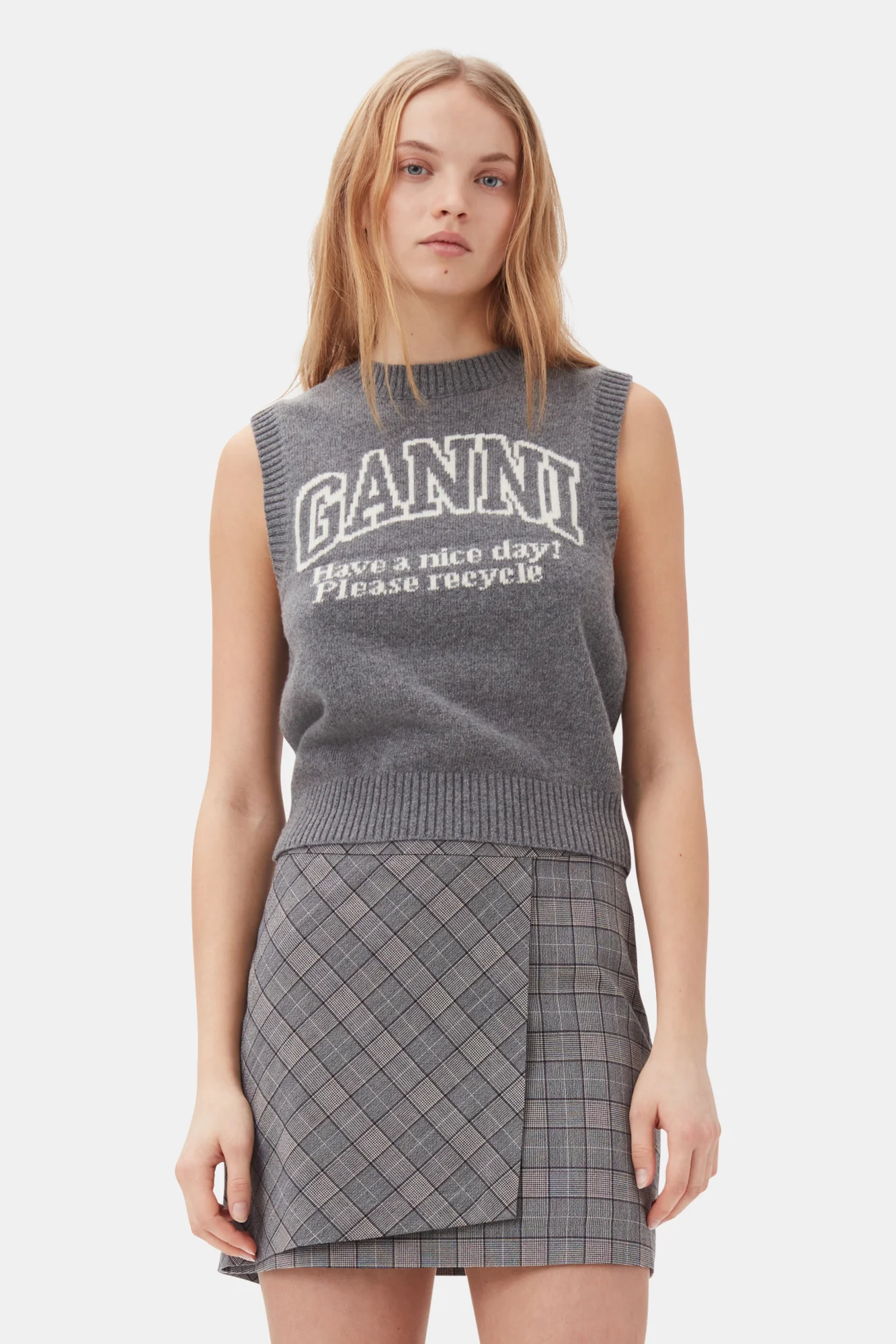 Graphic Vest | Frost Gray - Image 3