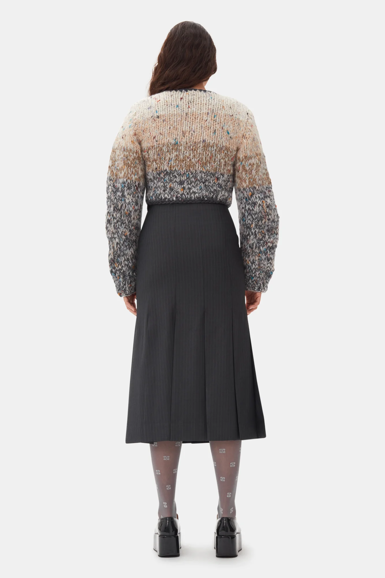 Handknit Crop Cardigan | Paloma Melange - Image 6