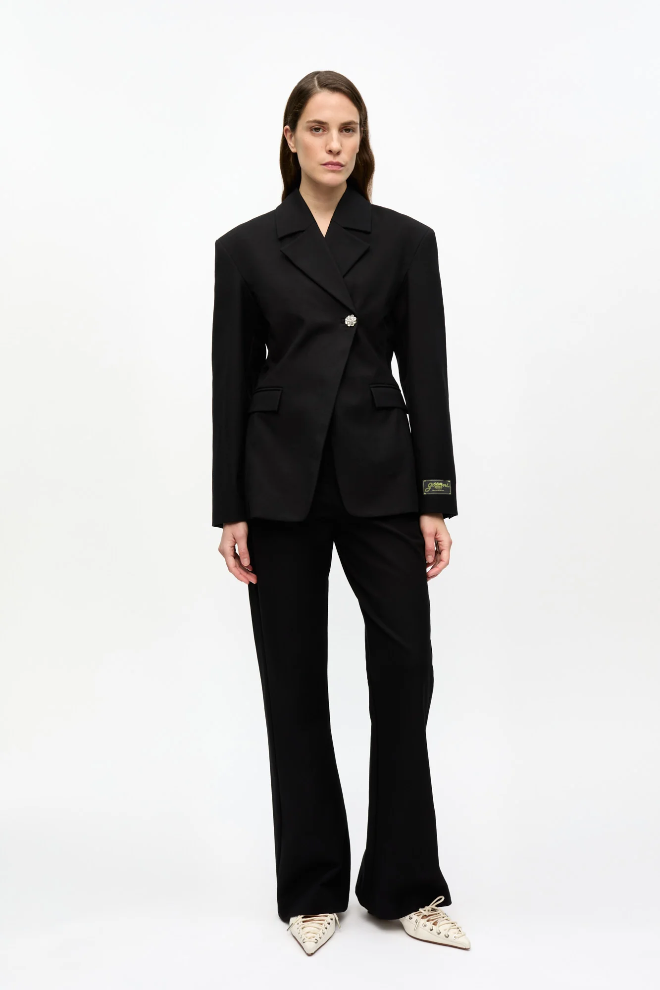 Heavy Cotton Tailoring Blazer | Black - Image 4