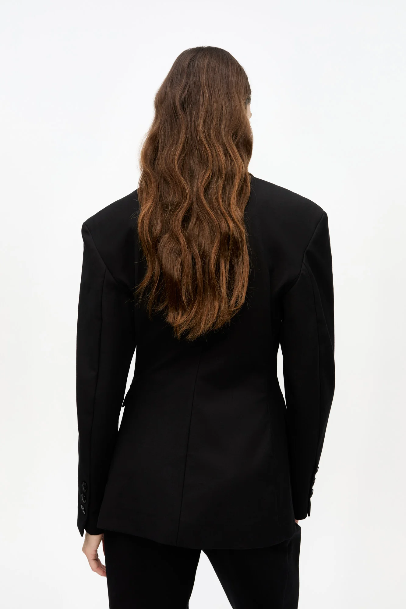 Heavy Cotton Tailoring Blazer | Black - Image 5
