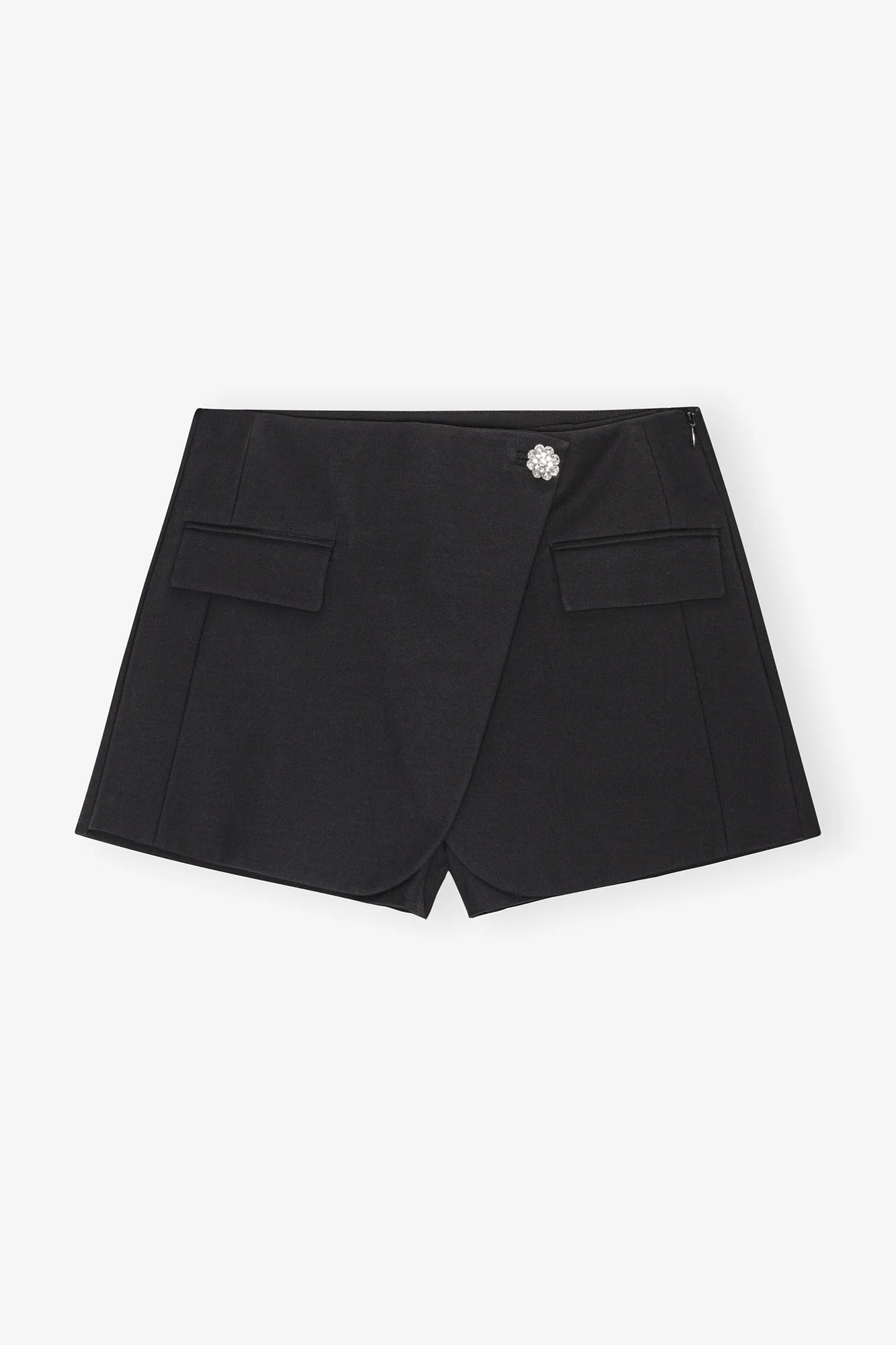 Heavy Cotton Tailoring Shorts | Black