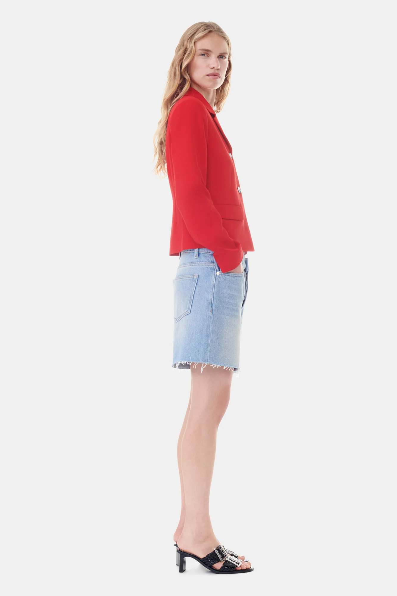 Heavy Denim Shorts | Tint Wash - Image 4