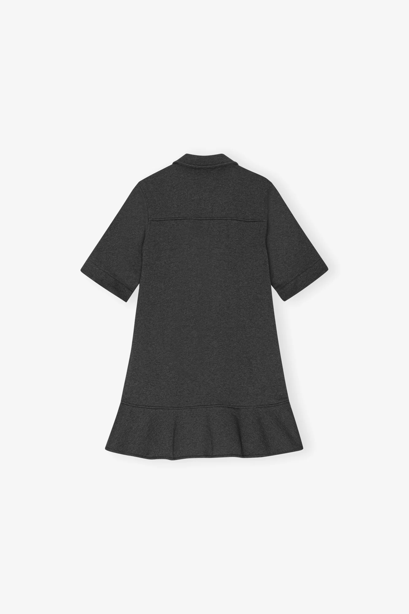 Heavy Fleece Mini Dress | Phantom - Image 2