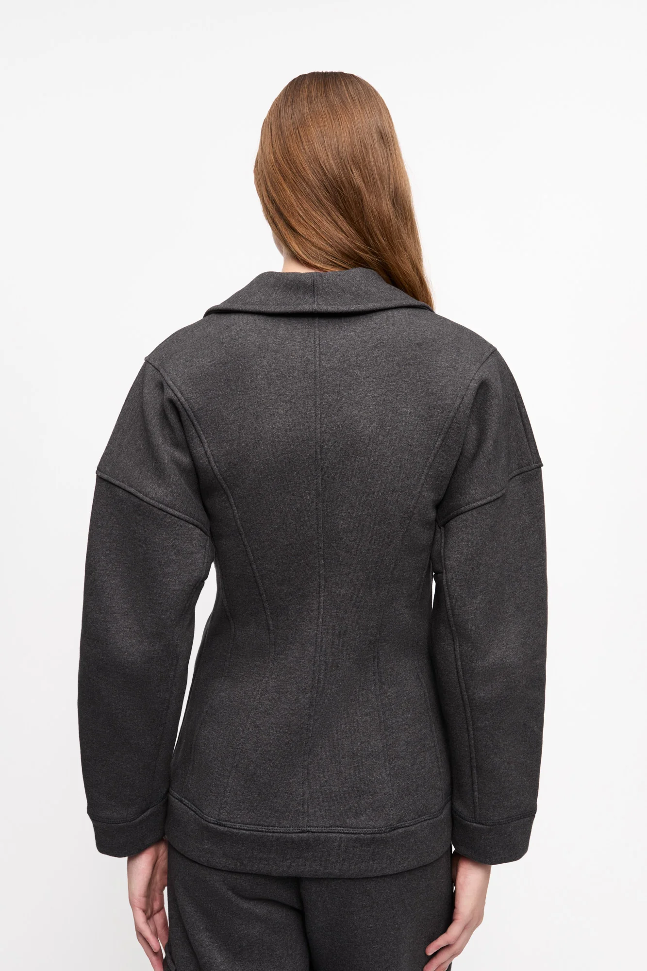 Heavy Fleece Zip-Up | Phantom - Image 4